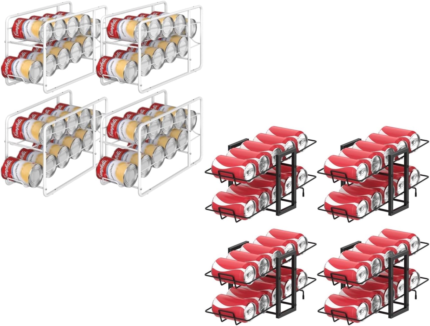 MOOACE Kitchen Can Rack (8-Pack)