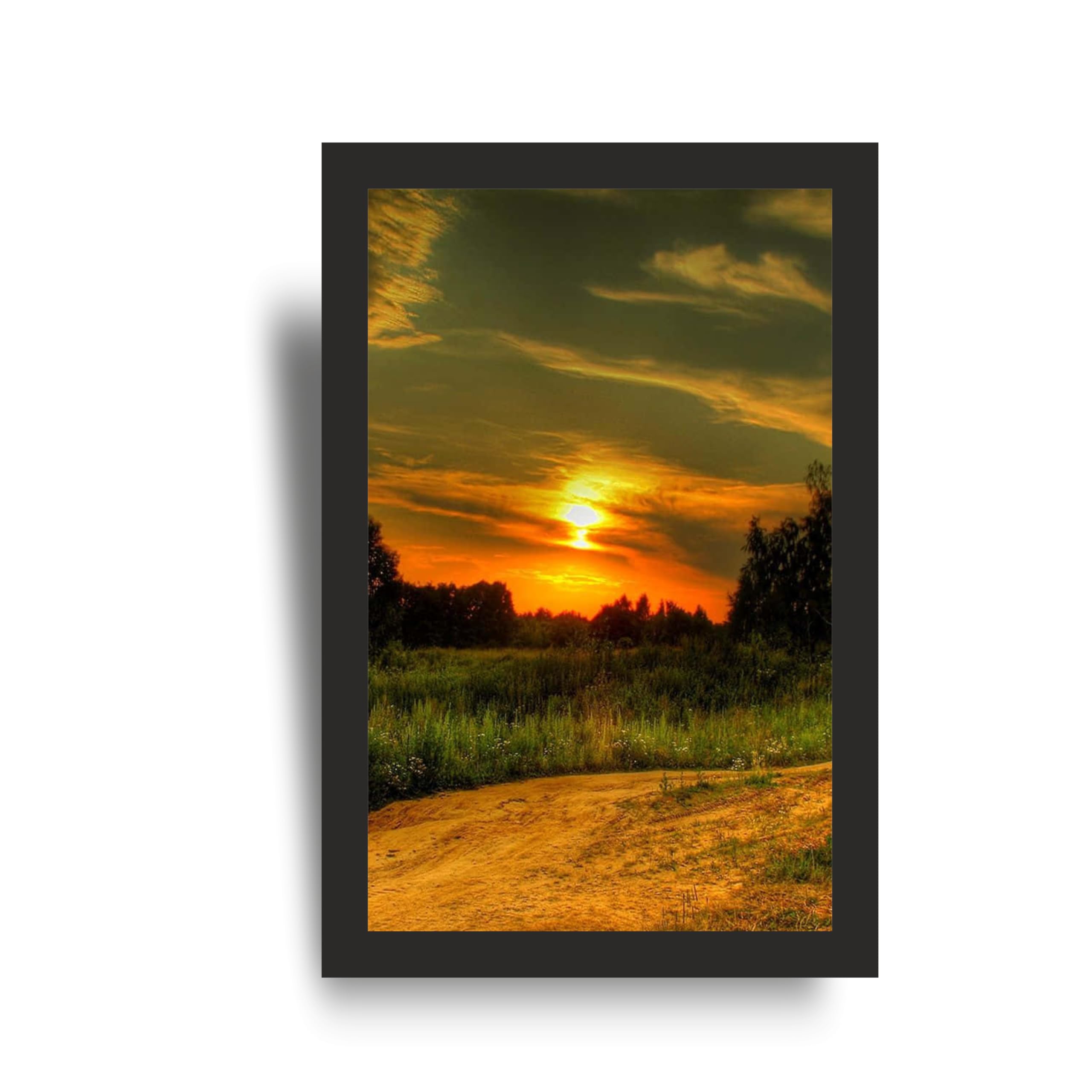Sunset Meadow Path Wall Art Set of 3 – view 3