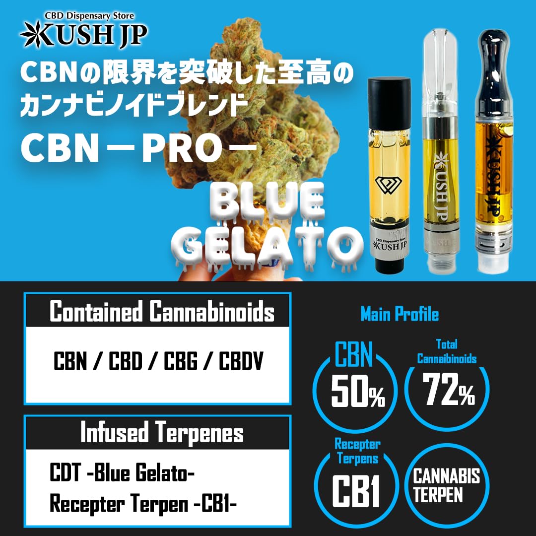 Amazon | 【KUSH JP】 CBNリキッド 高濃度 CBN -PRO- 【改正基準適合