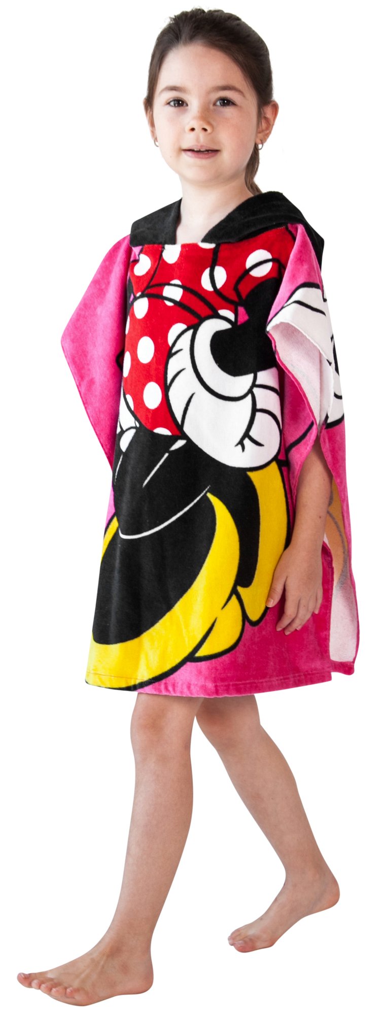 Disney Minnie Mouse Serviette poncho à capuche Bain Plage Filles