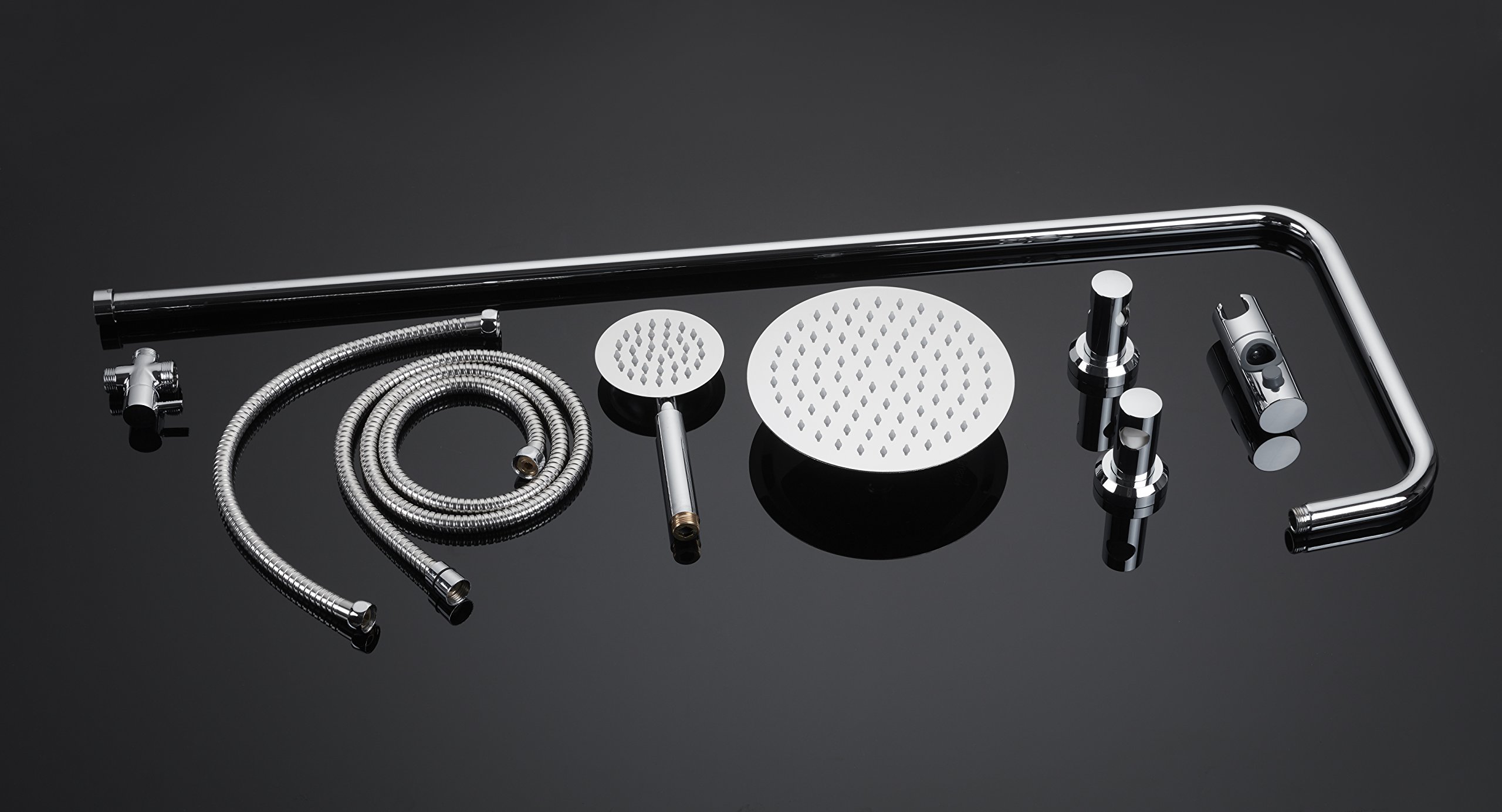 DP GRIFERIA Set de Ducha de Acero Inoxidable Top Senior RY-S012