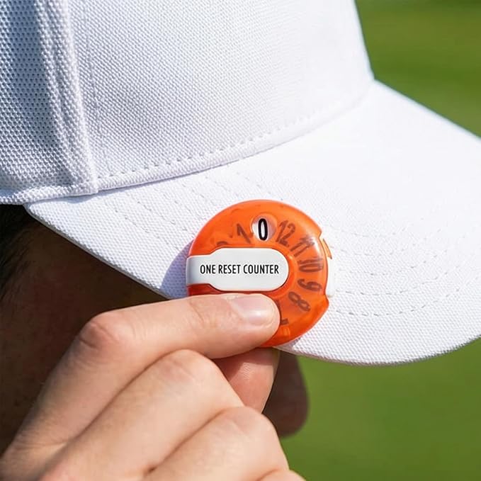 Contador digital para golf con clip para gorra miniatura 3