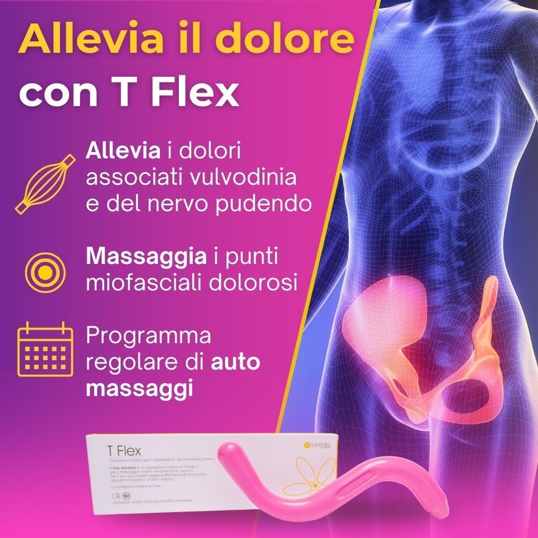 T Flex Massaggiatore Pavimento Pelvico Trigger Point