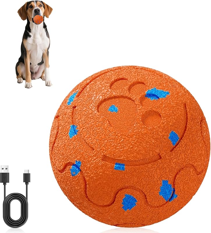 KLYNGTSK Jouet Intelligent pour Chien - Balle Interactive Automatique Wicked Ball - 3 Modes de Jeu -