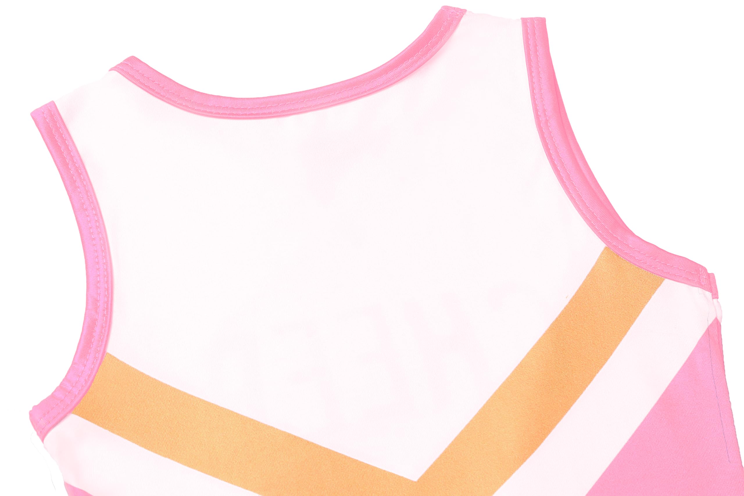 Disfraz de animadora para niñas pequeñas, disfraz de animadora para practicar animadoras, cosplay 4