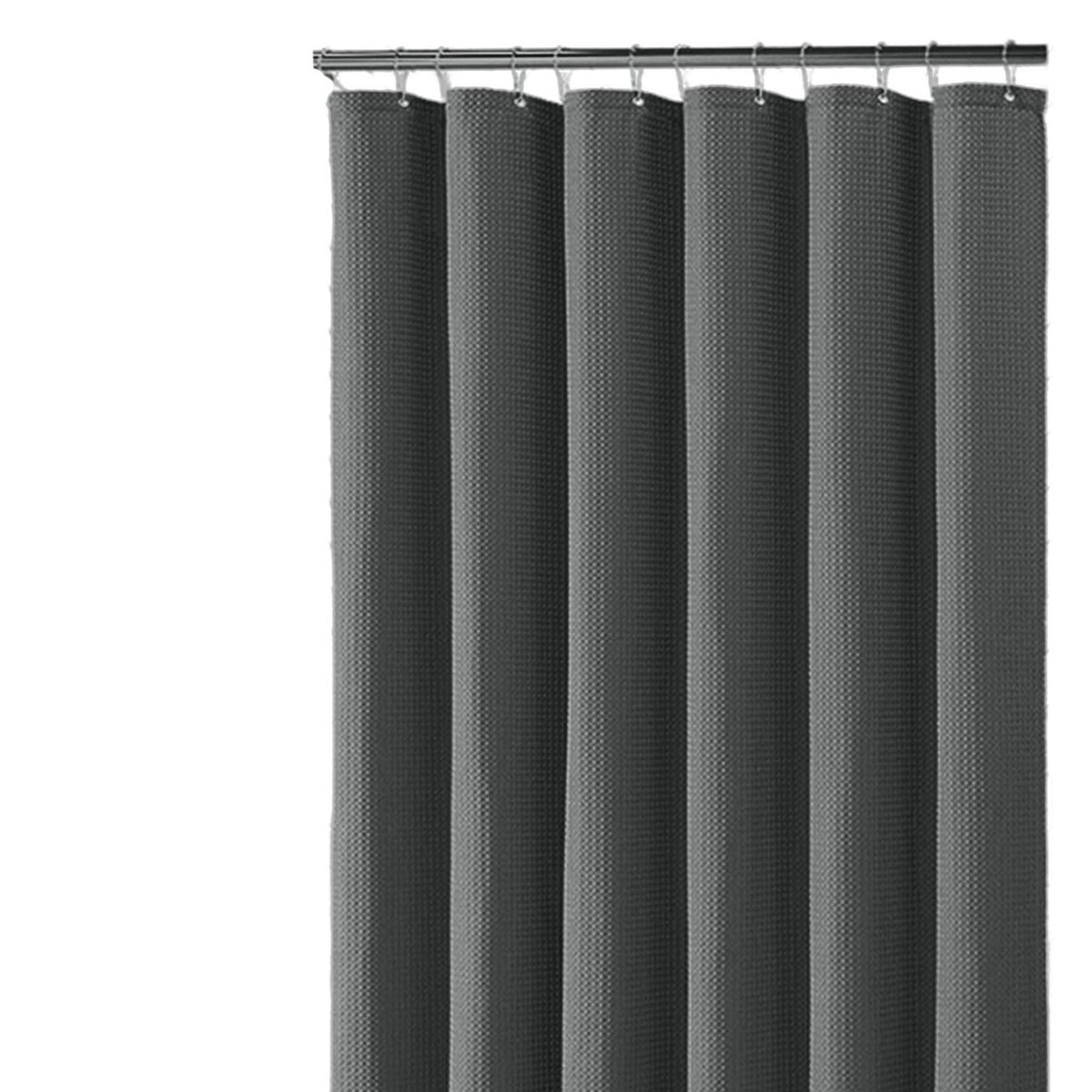 RCYONGQ Shower Curtain For Bathroom Mould Proof And Mildew Resistant, Waterproof Bathtub Curtains Includes 12 Pcs Curtain Hooks, Quick-Drying, 230g/㎡ For Bathroom Wet Room Tub