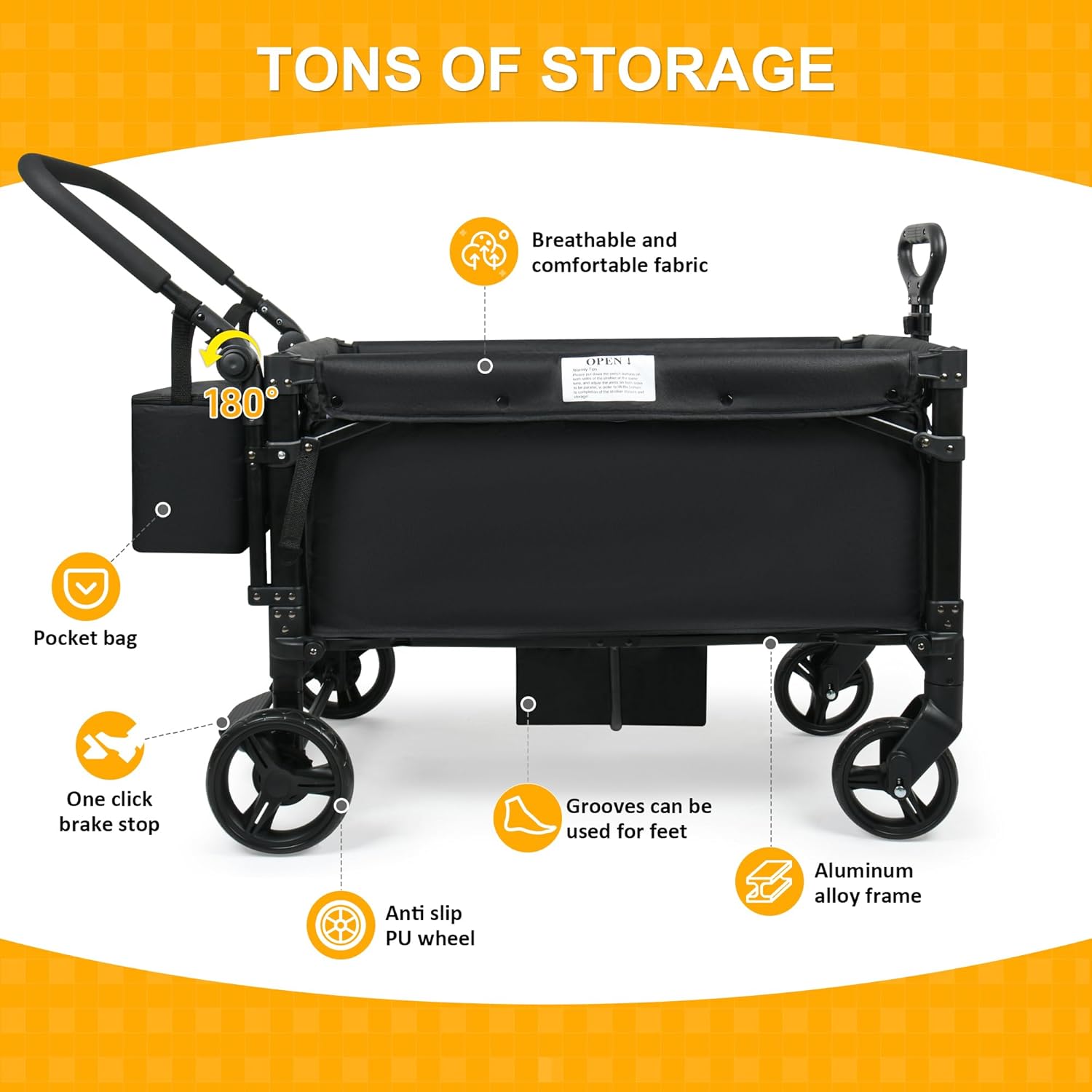 Discover the VOOI Stroller Wagon: Your Ultimate Kids’ Adventure Companion!