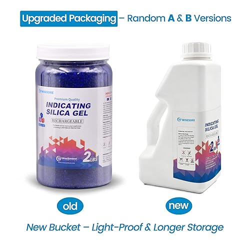Miniatura 2 de Cuentas de gel de sílice indicadoras de azul a rosa, deshumidificador desecante reutilizable del gel de sílice de 2 libras
