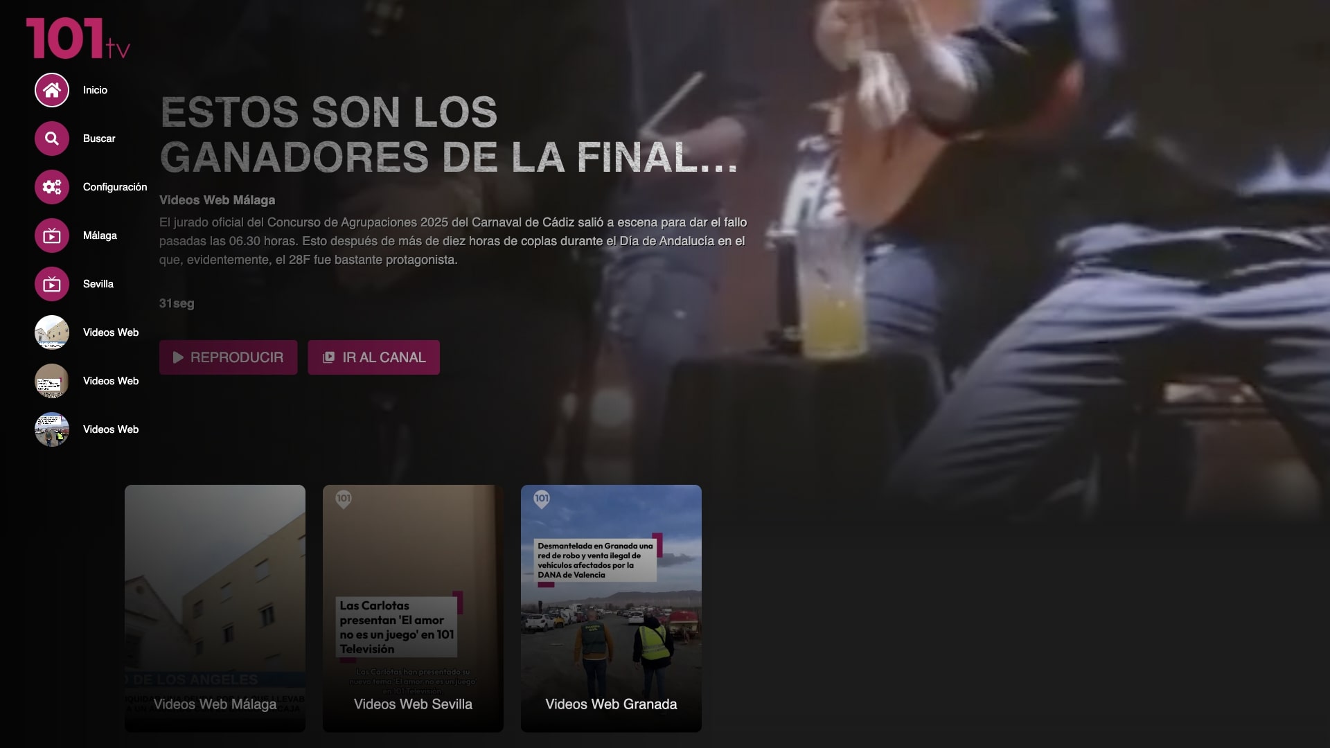 101TV - App on Amazon Appstore