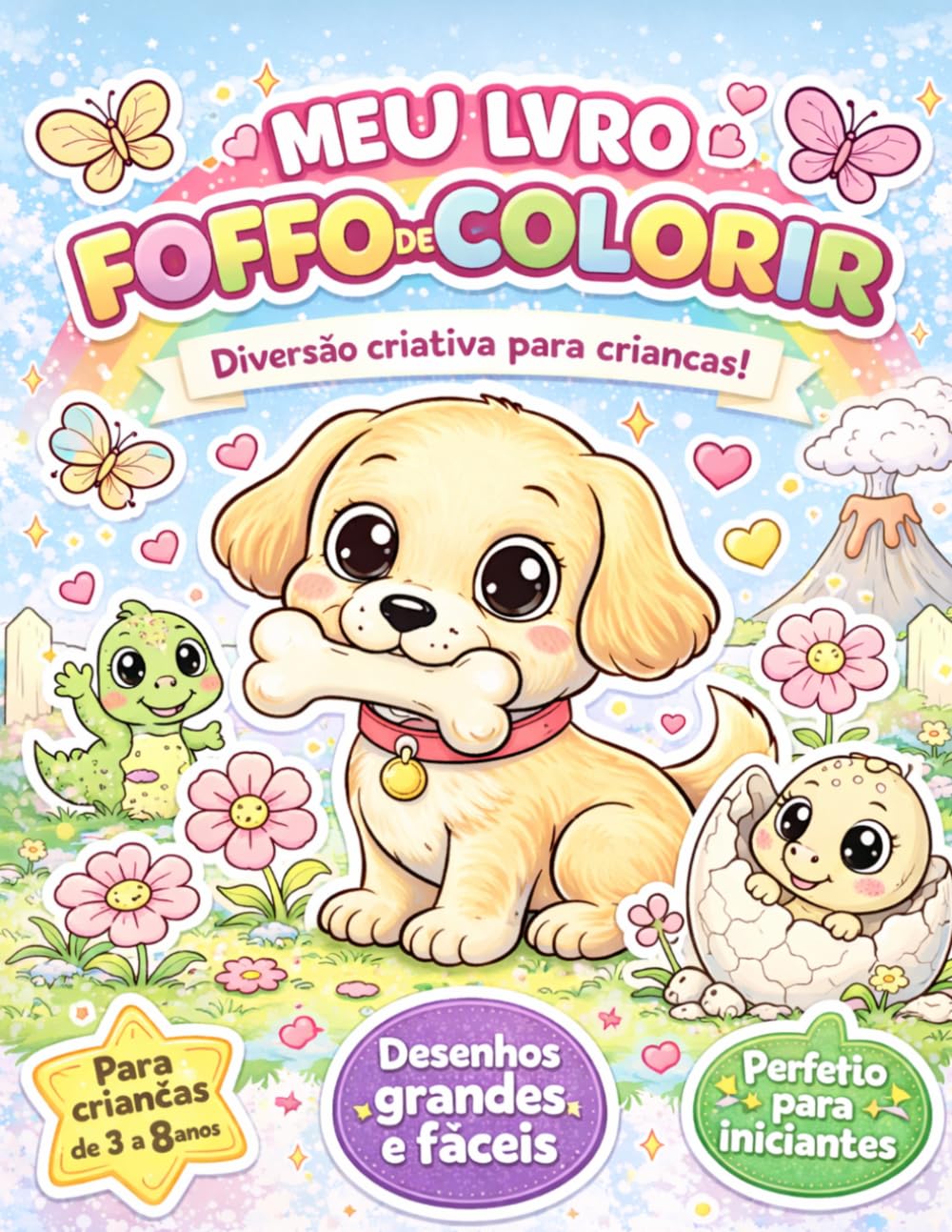 Meu Livro FOFFO DE COLORIR: Diversão criativa para crianças!