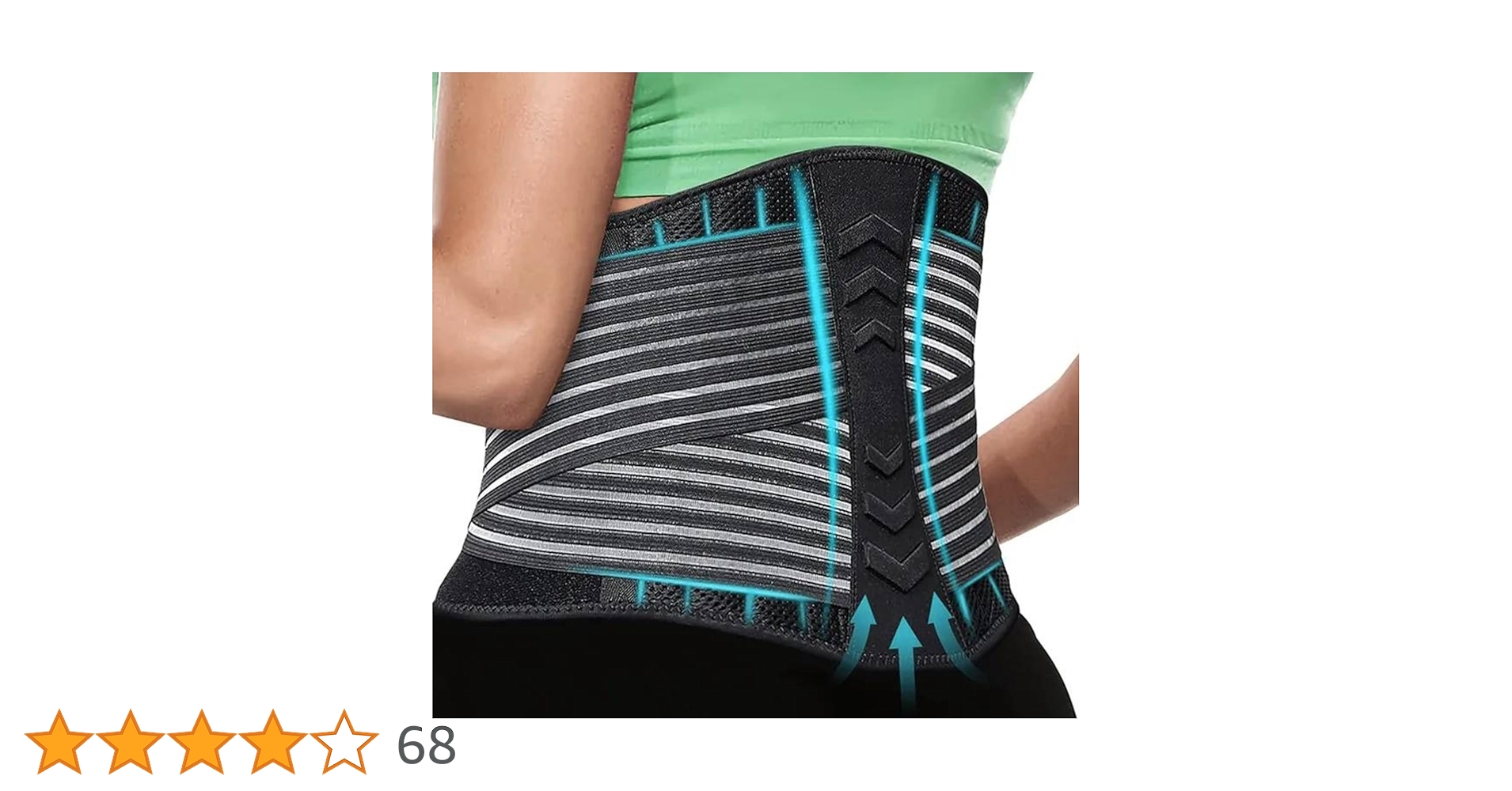 Amazon | 【柔道整復師共同開発】 腰サポーター 腰ベルト 【男女