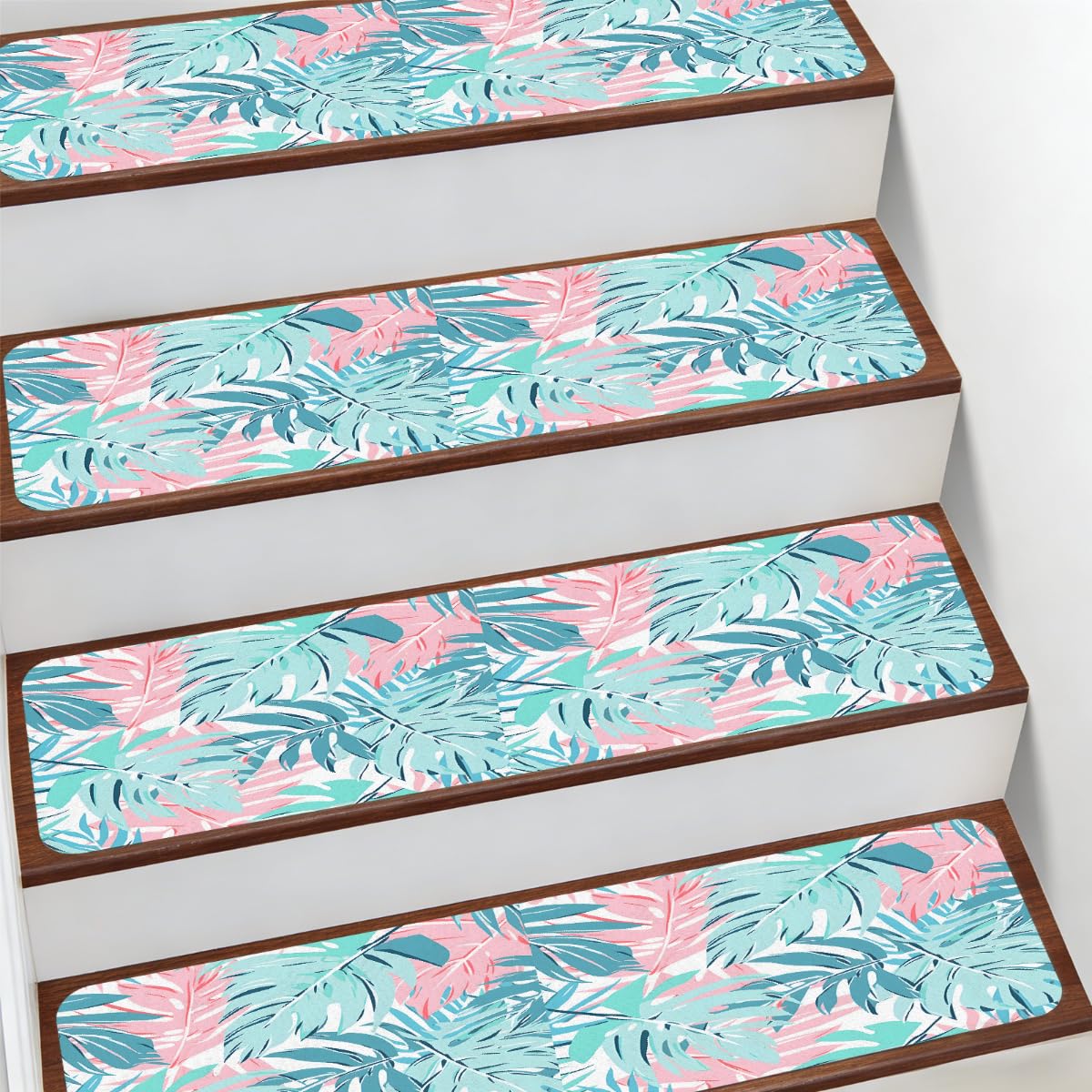 Alfombra para peldaños de escalera Mexpekil protector seguro para niños y mascotas