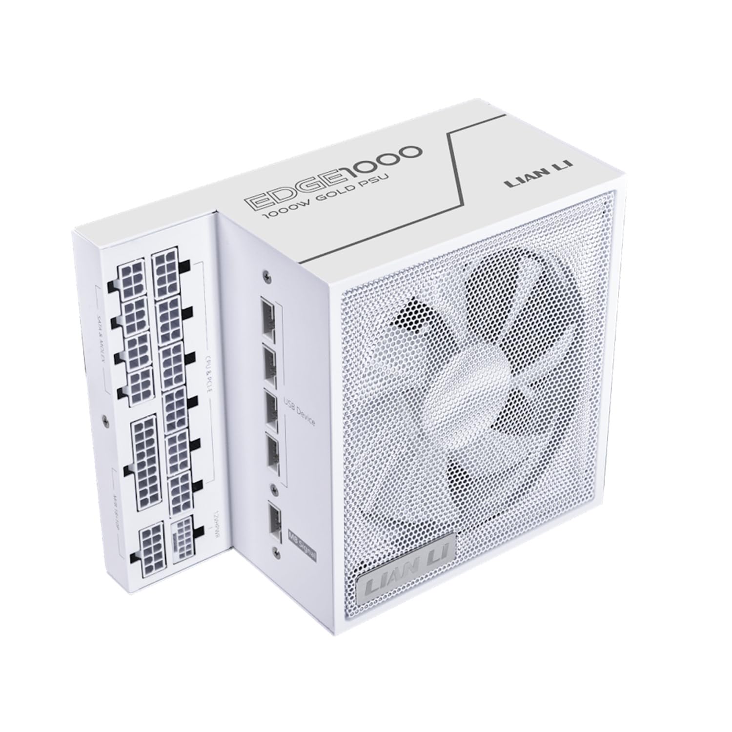 Amazon | LIANLI ATX 3.1 PC電源 EDGE 1000 WHITE L-Shapeデザイン