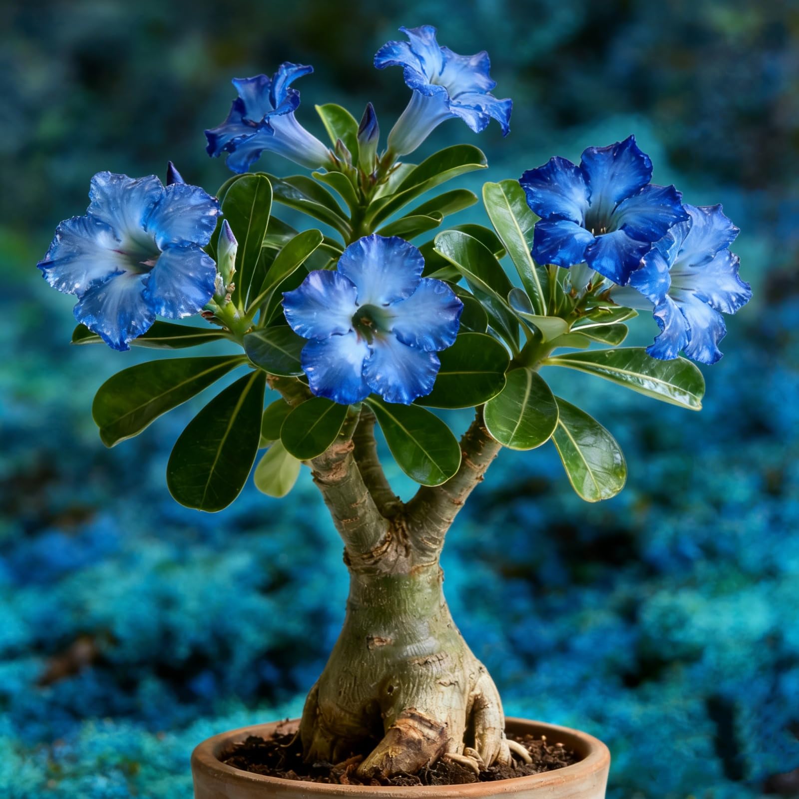 Cold-Hardy and Drought-Tolerant Desert Rose Bulbs/Cold-Hardy Perennials/Flowers Year-Round/Professional Planting for Stunning Garden Displays