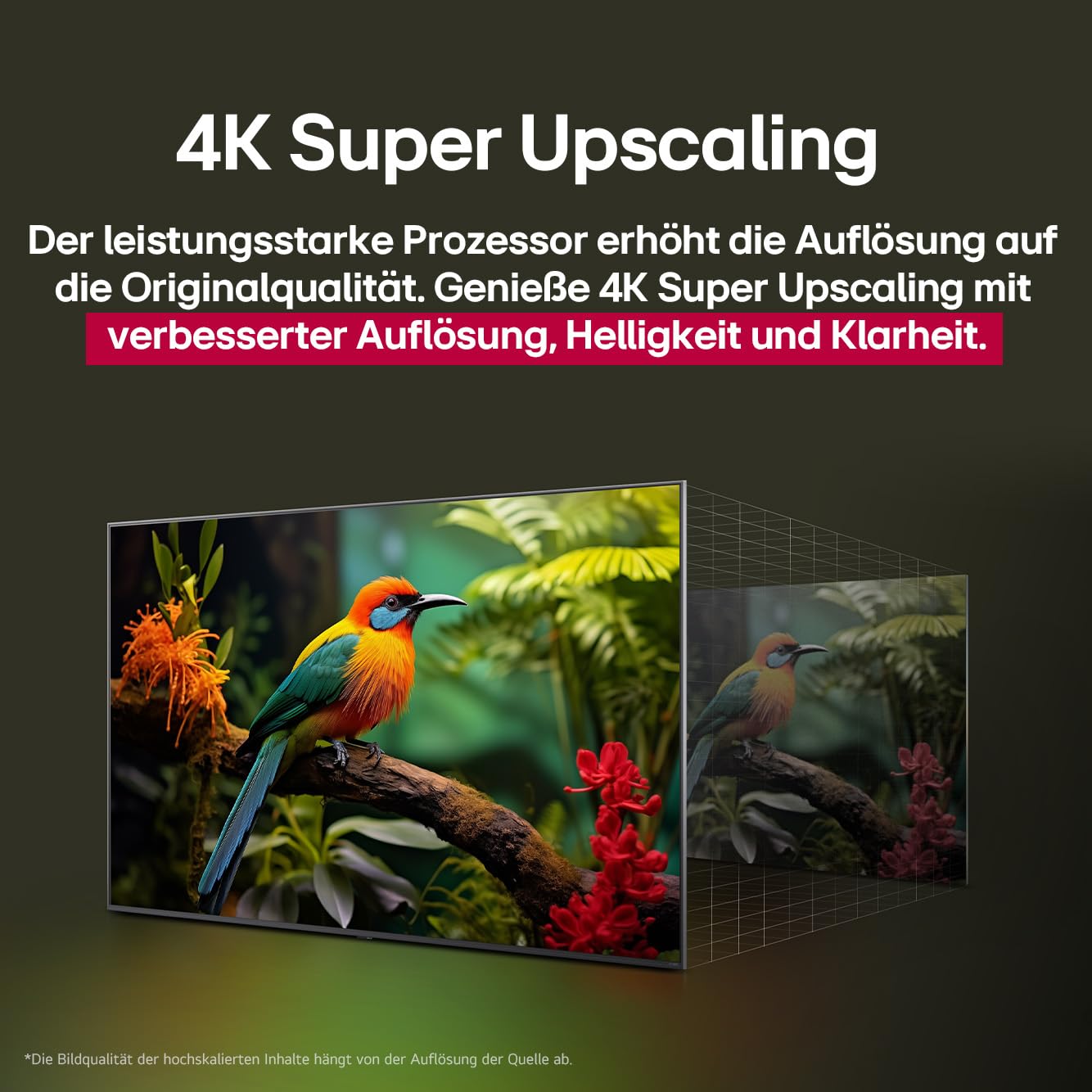 LG 43UA75006LA TV 43 Zoll (109 cm) 4K UHD AI TV (α7 Gen8 4K AI Prozessor, webOS 25, 60Hz) [Modelljahr 2025]