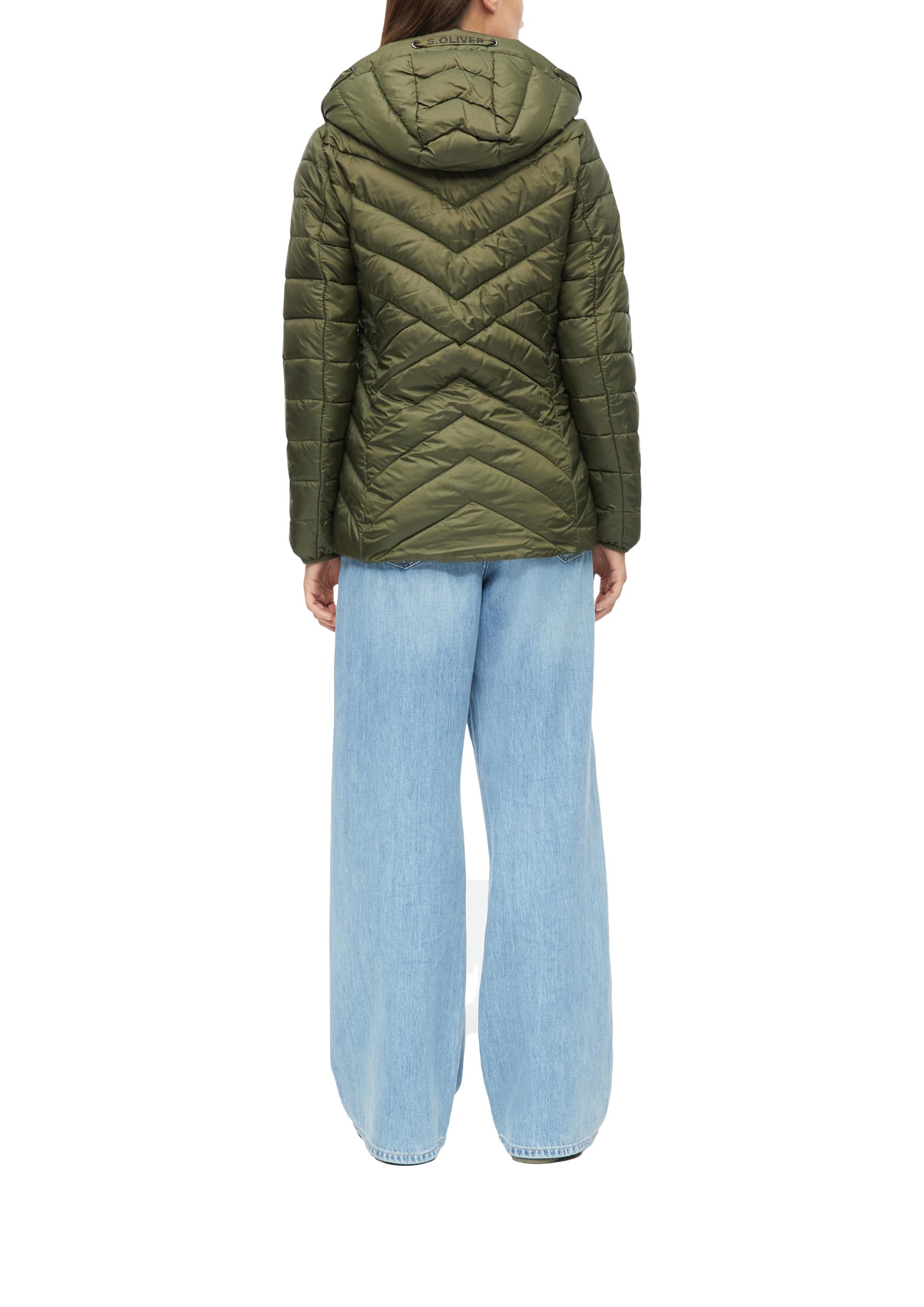 s.Oliver 2178793 Giacca trapuntata con cappuccio Donna