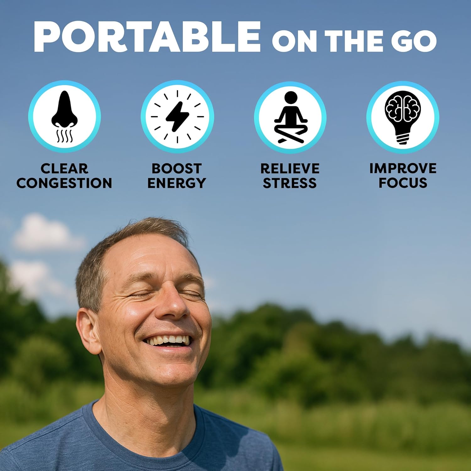 Nasal Sticks (4 Pack) – Nasal Inhaler Stick for Allergy Support, Sinus Relief, Focus Boost – Menthol Vapor Inhalers with Essential Oils (Mint, Lavender, Tropical, Wintermint) - Image 4