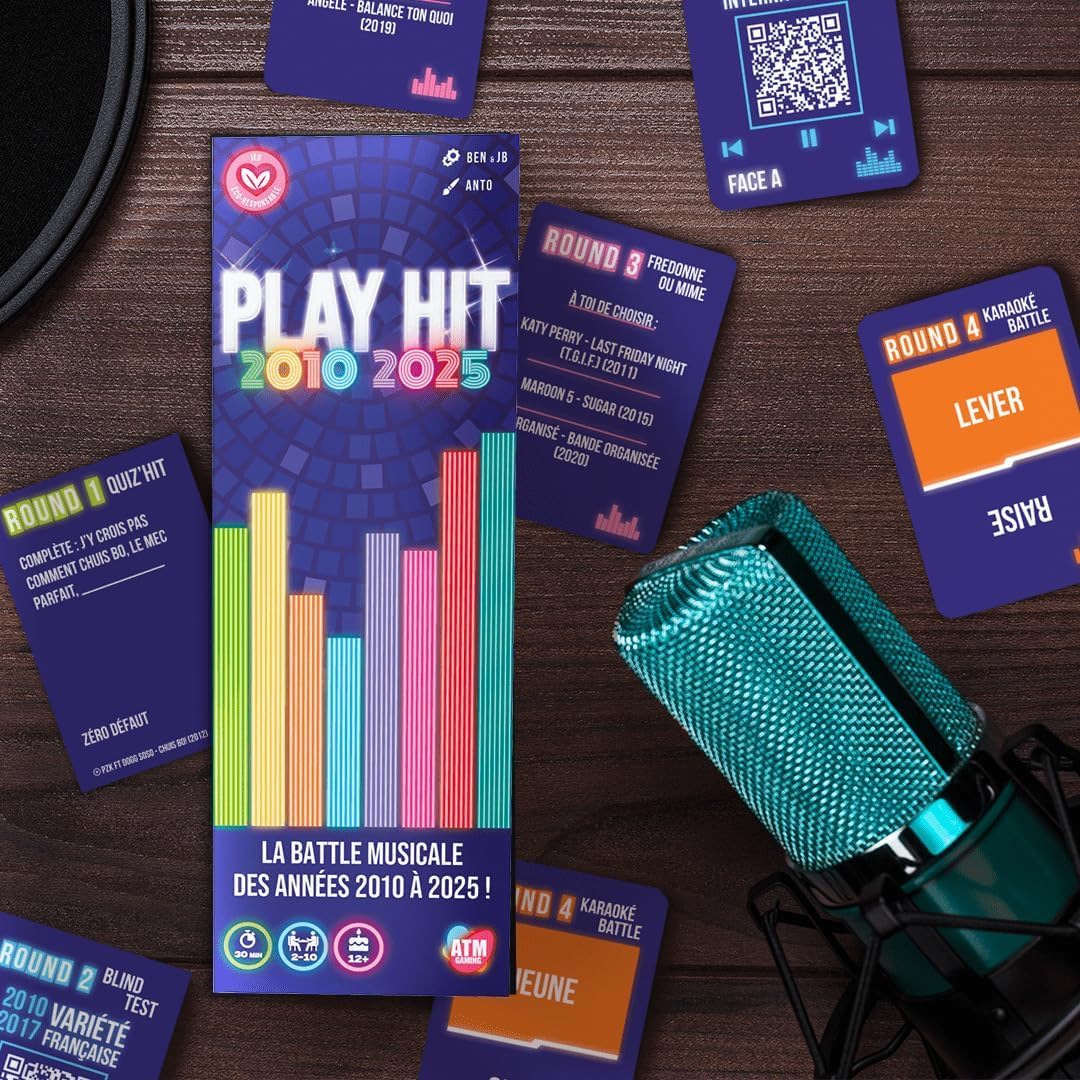 Play'Hit 2010-2025 + Play'Hit 90-2000 versión francesa + 1 Decap Blumie (2 Play'Hit)