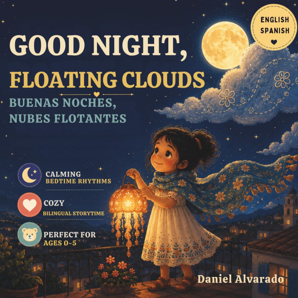 Good Night, Floating Clouds: A Whimsical Bedtime Rhyming Story for Toddlers and Preschoolers to Spark Imagination and Sweet Dreams (Ages 0-5) (Good Night, My World)