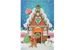 Gingerbread House Magnet, Festive Holiday Kitchen Fridge Magnets