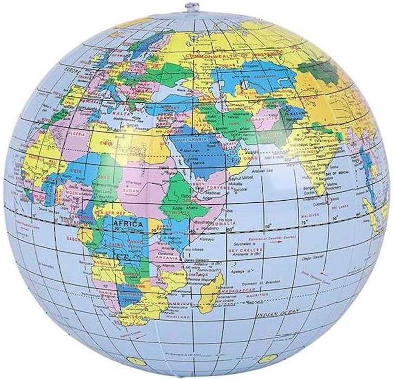 Inflatable Globe Replica 16-inch