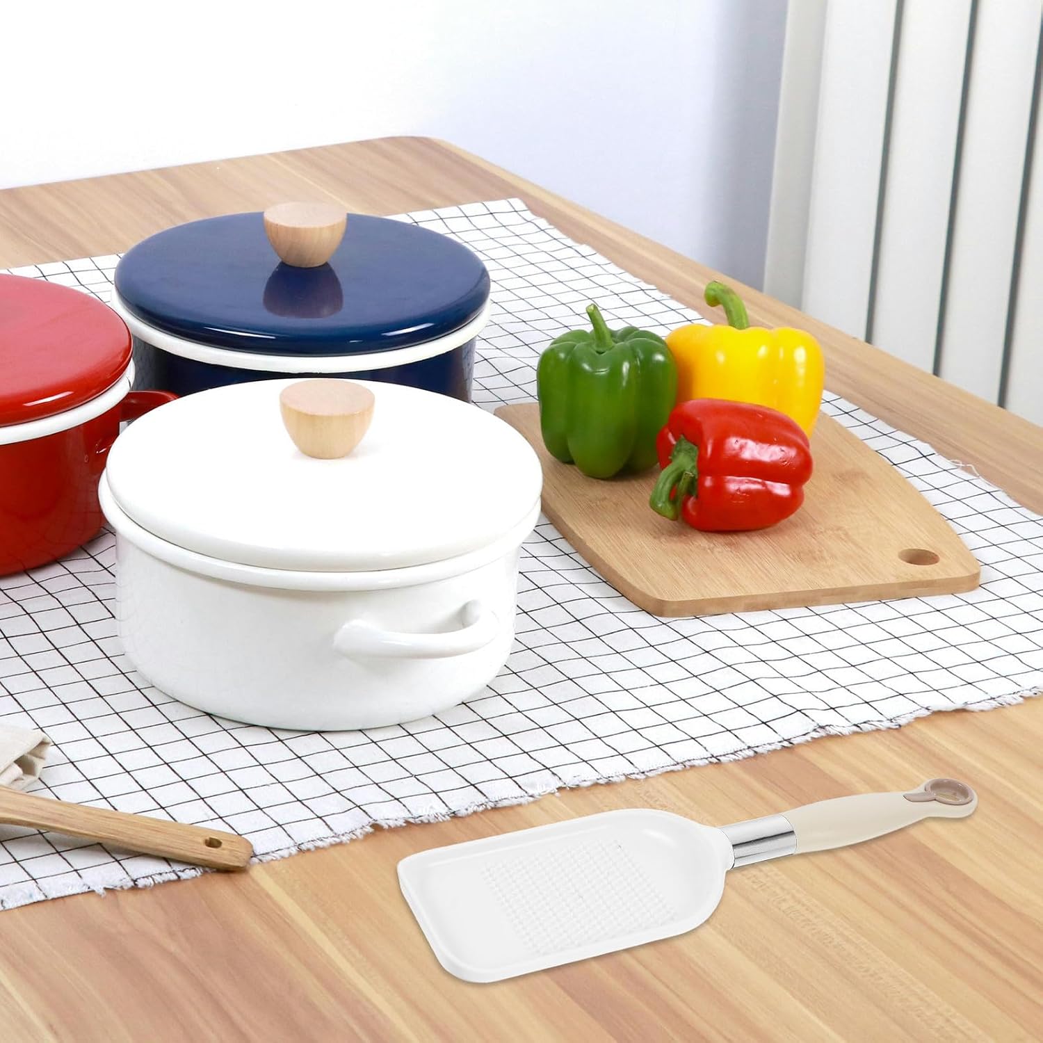 Manual Garlic Grinder for Ginger and Vegetables, Fine Grinding