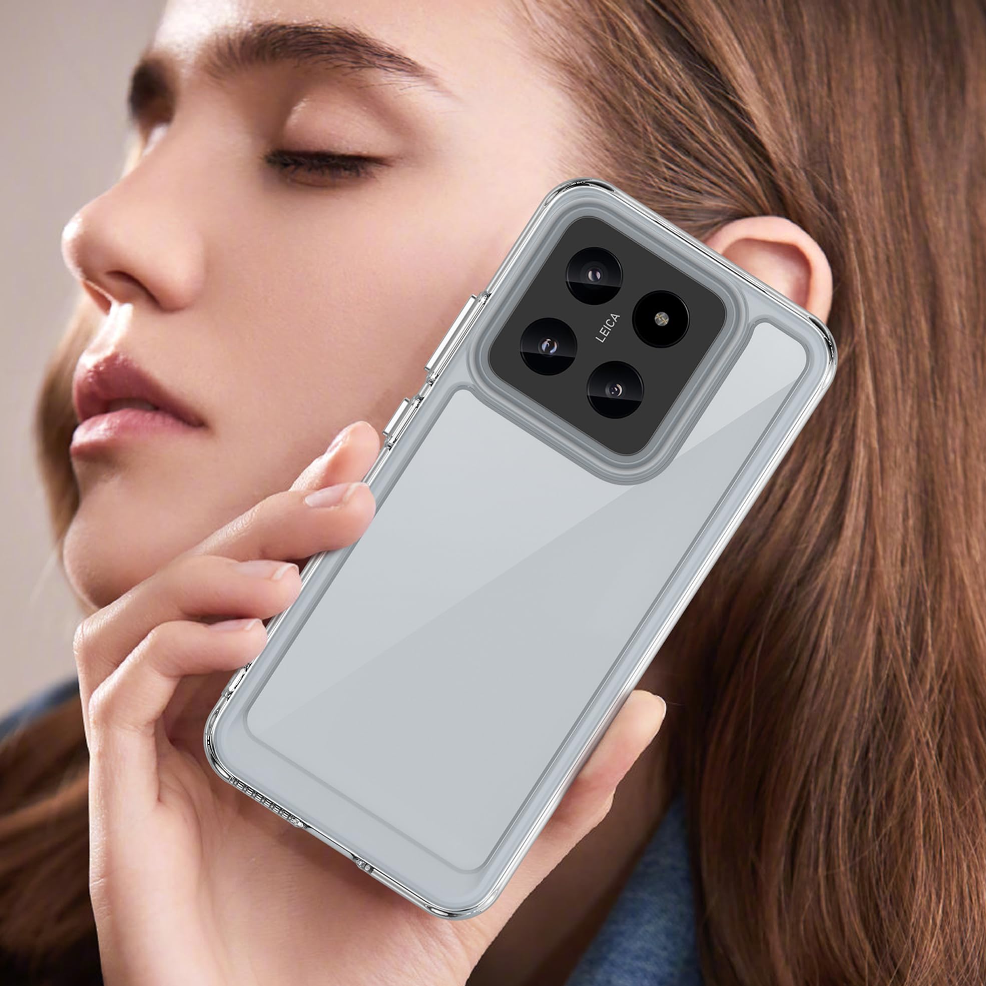 Custodia Trasparente Antiurto Per Xiaomi 13 Pro – Silicone Morbido + PC Rigido, Non Ingiallisce