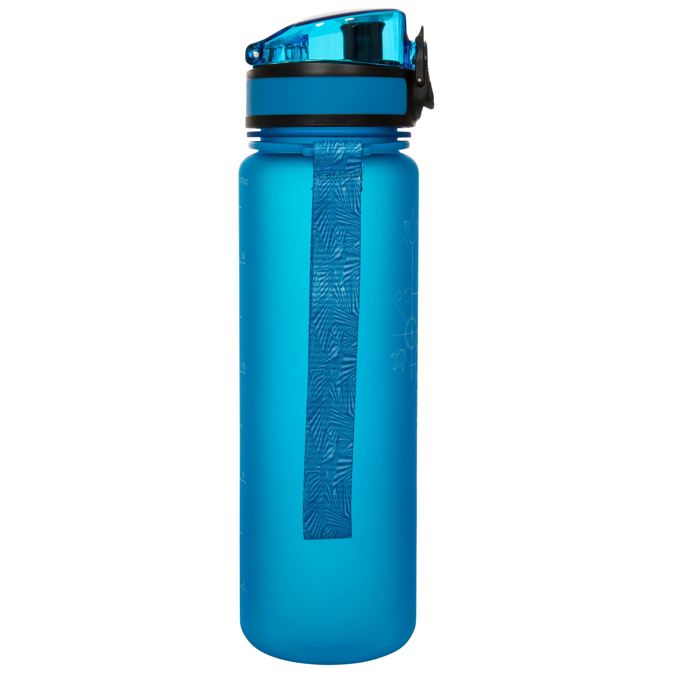 Trespass Unisex Blue 500Ml Water Bottle Flintlock