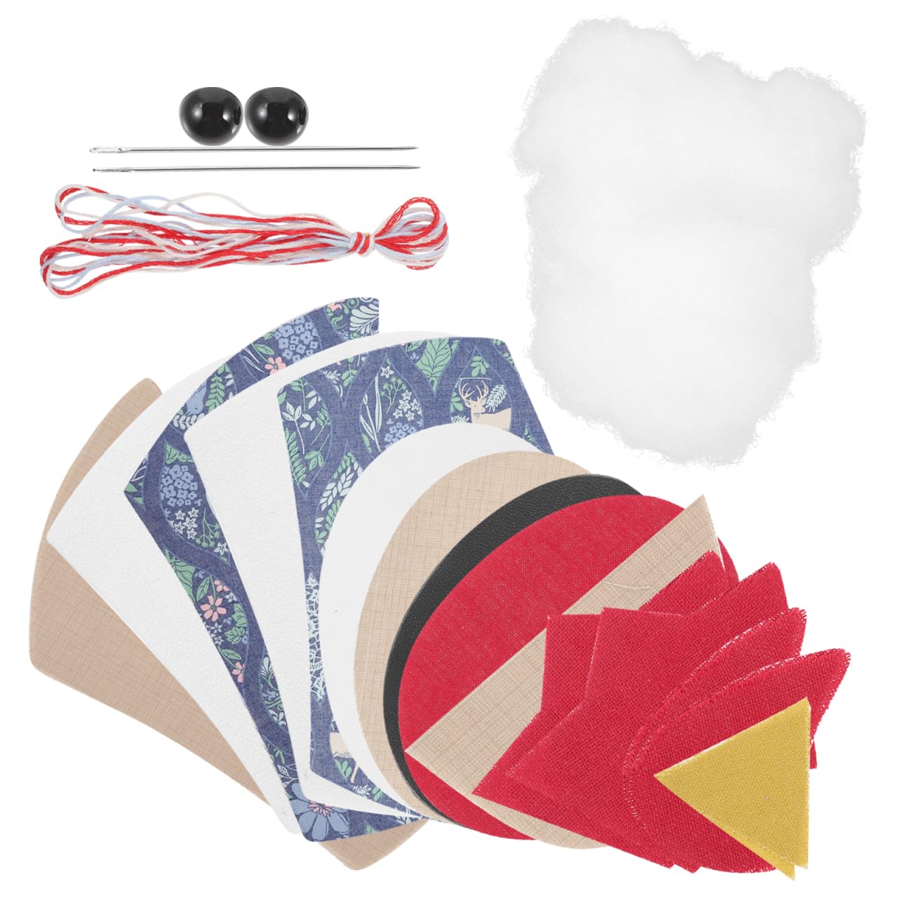 ハンドメイド資材 Amazon | Healvian 雄鶏 キルティング パッチワーク 素材 プリント付き