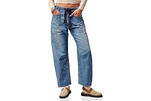 Cicy Bell Barrel Jeans: Embody Vintage Charm with a Modern Twist