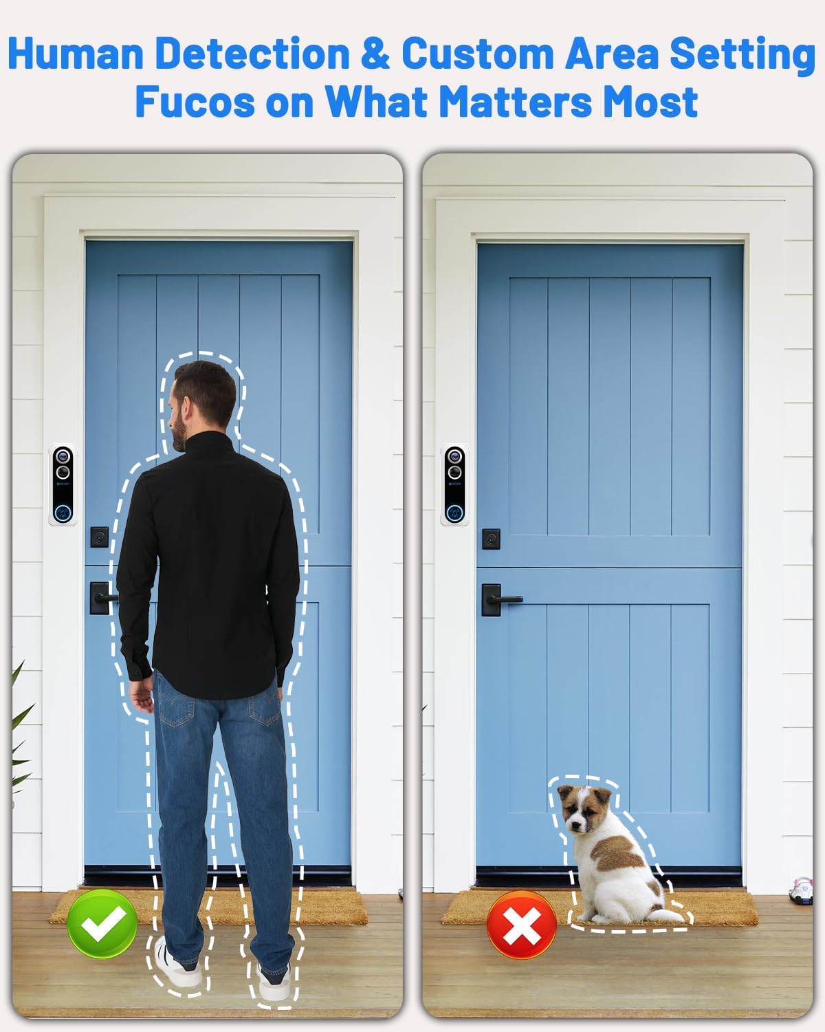 UCOCARE Doorbell Camera Wireless, 4MP Video Doorbell with Chime, Live Phone Call, Motion Detection, Instant Alerts, Night Vision, Support SD and Cloud Storage 7 71Zr9qhhQ3L. AC SL1500