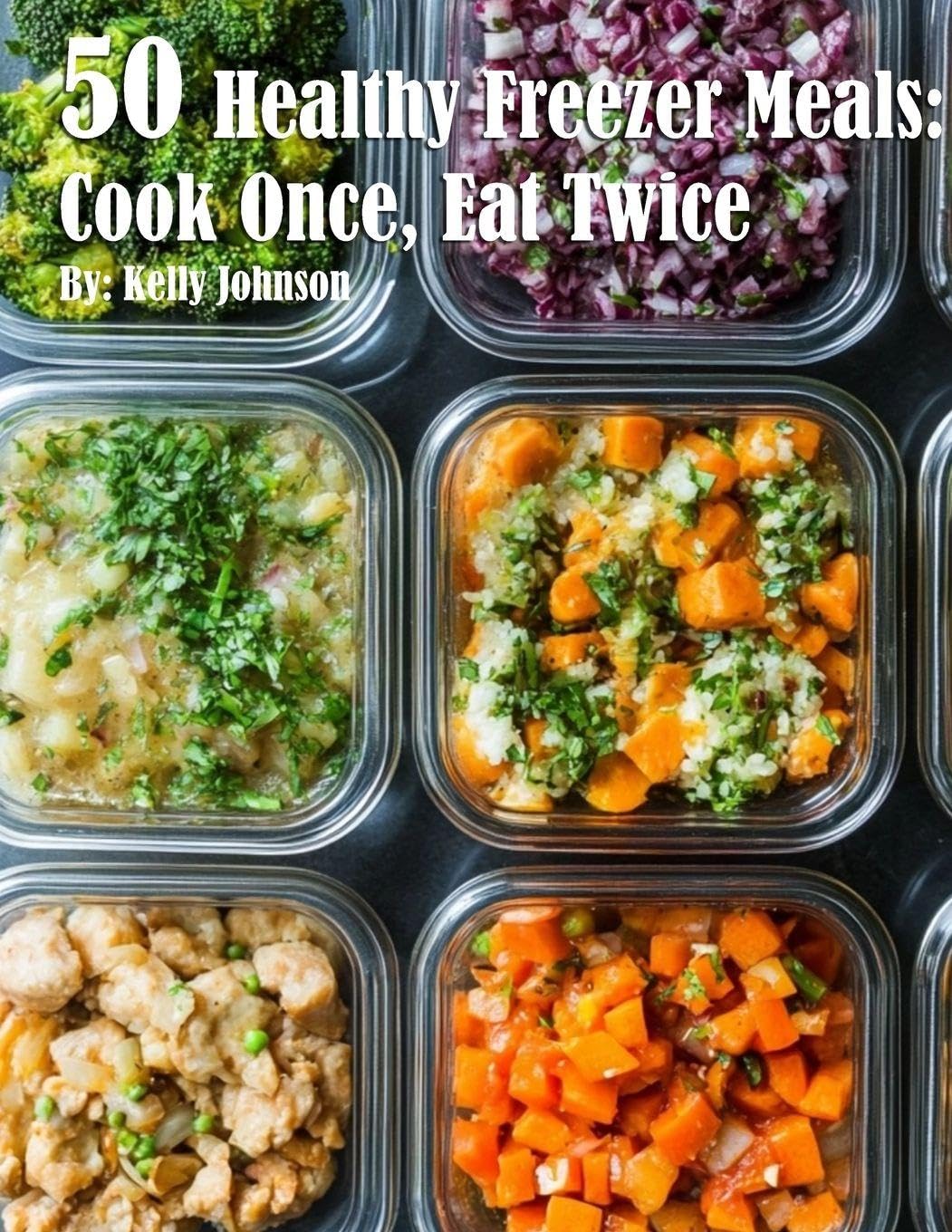 50 Healthy Freezer Meals: Cook Once, Eat Twice