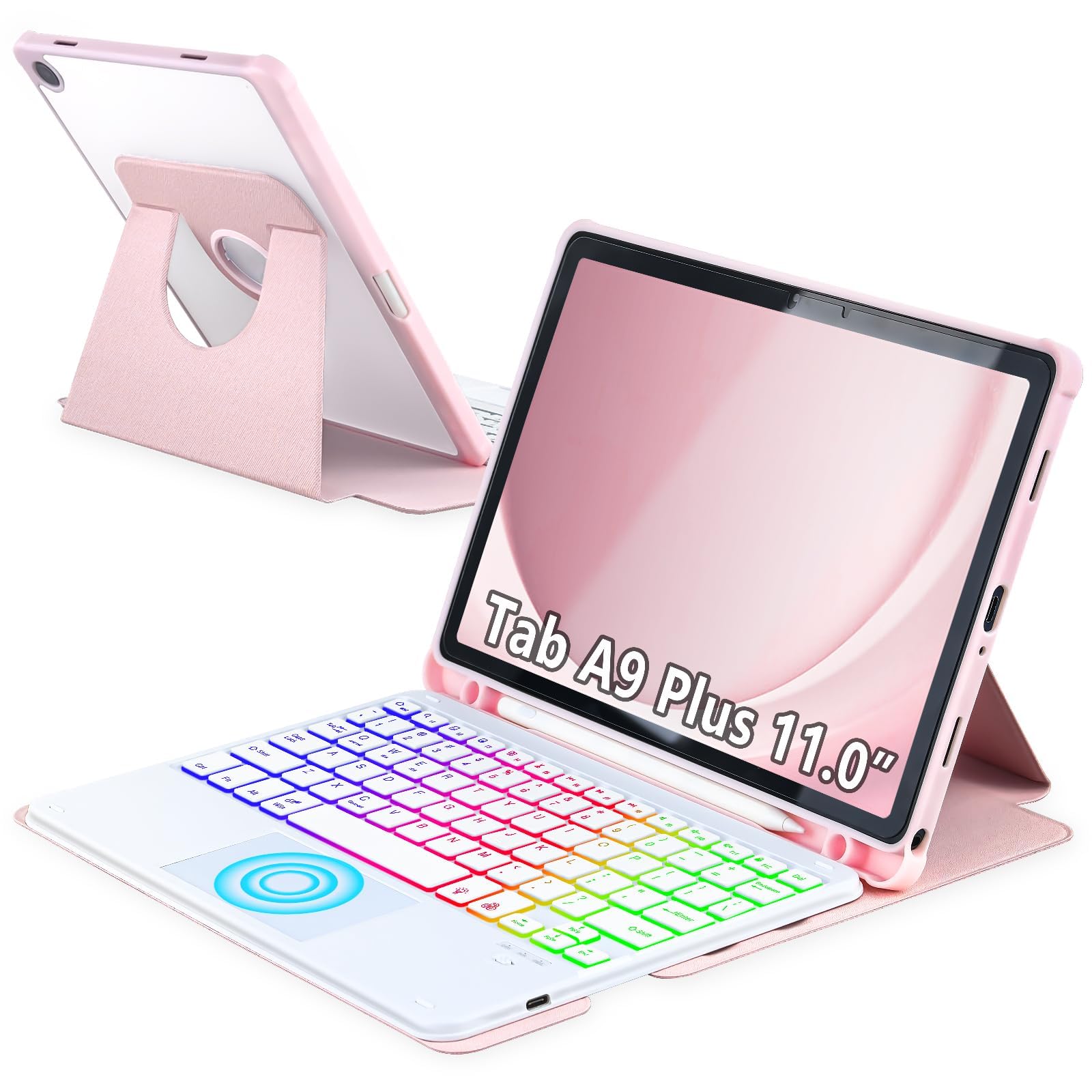 Amazon.com: MePadKey Touchpad Keyboard Case for Samsung Galaxy Tab