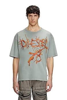 Tシャツ・カットソー DIESEL T-boxt t-shirt with distressed effect Grigio Amazon.com: Diesel T-BOXT-R28 Grey : Arts, Crafts & Sewing