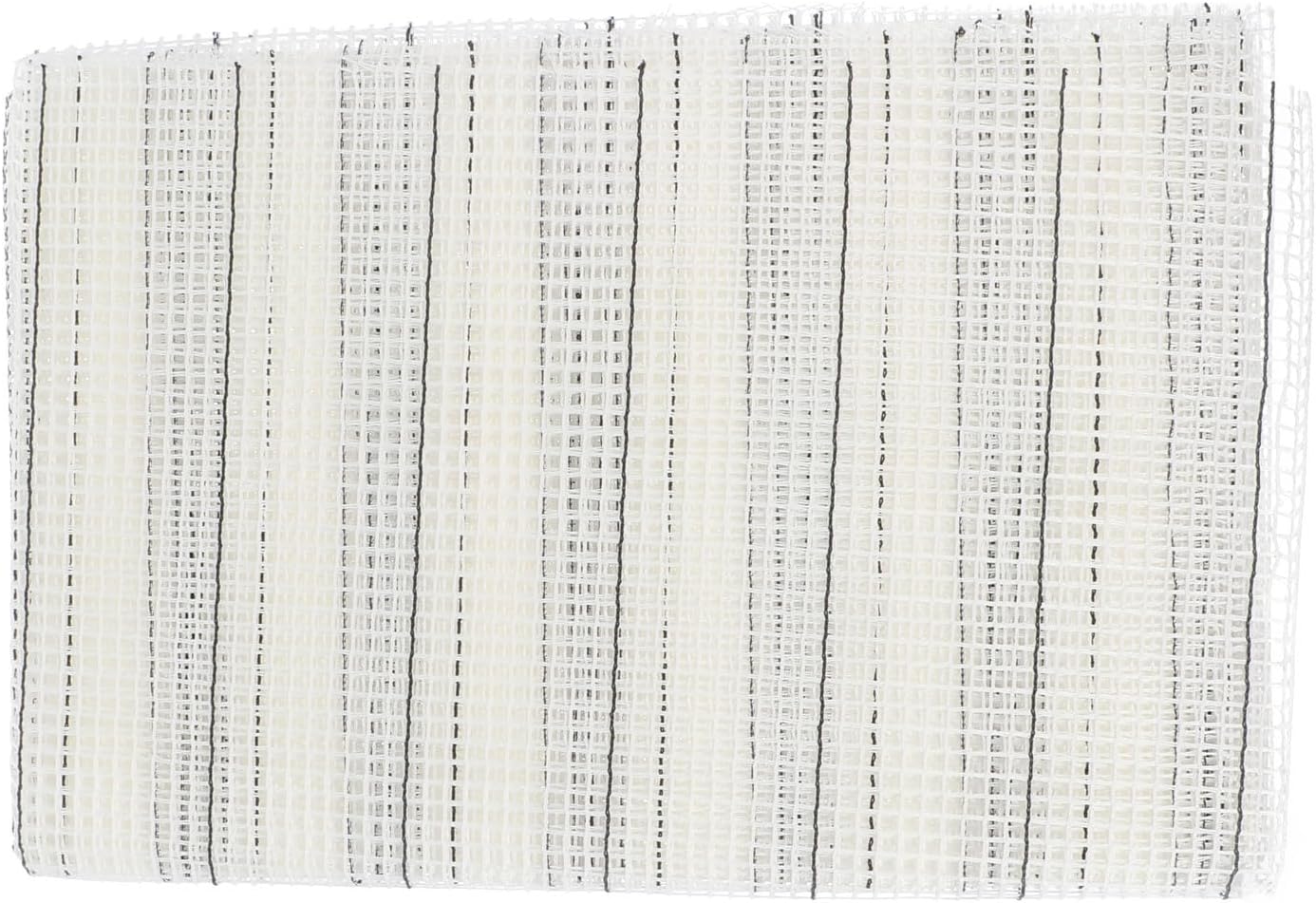 White DIY Mesh Cloth for Carpet and Coasters, Easy Cut