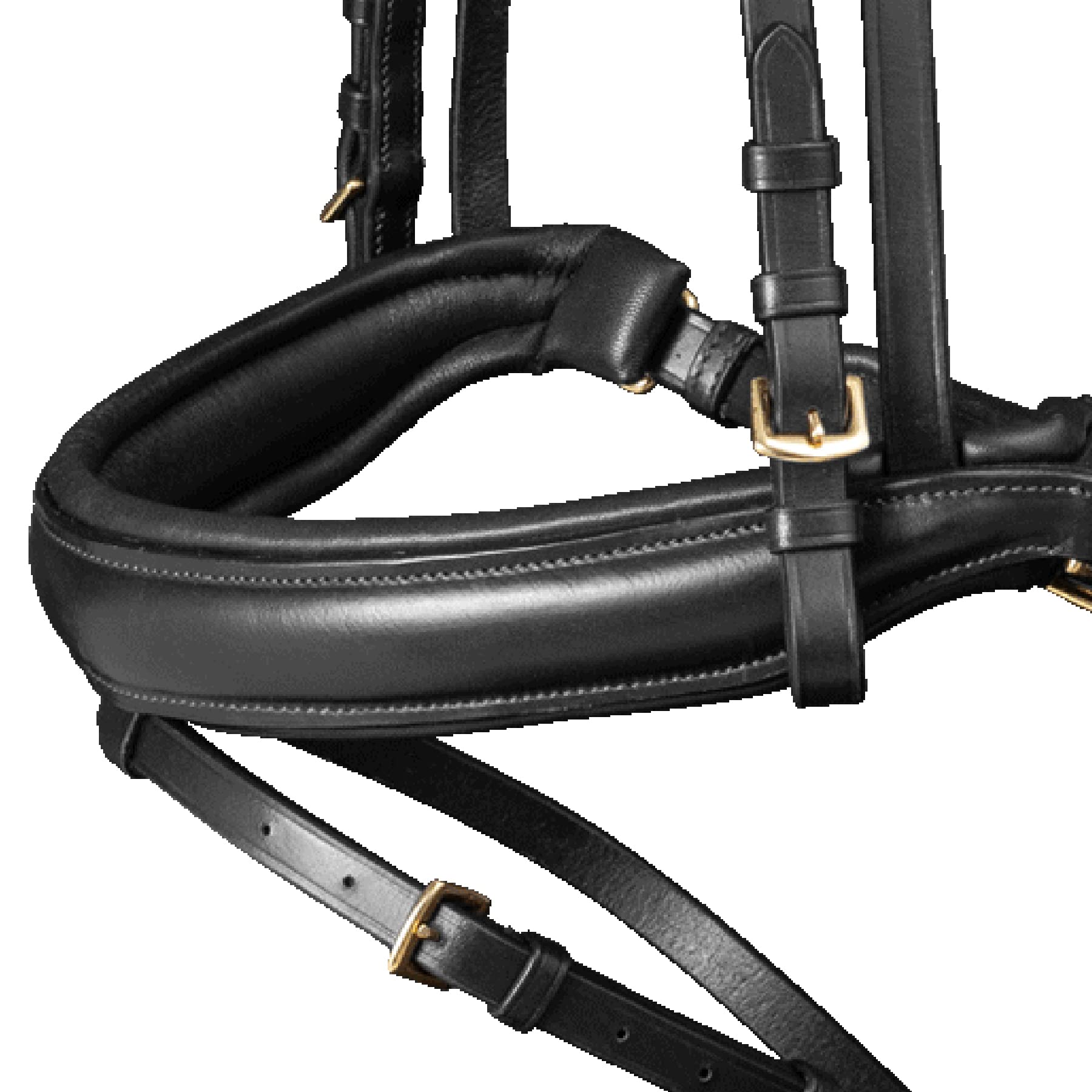 WALDHAUSEN X-Line Trensenzaum Goldheart, VB, schwarz