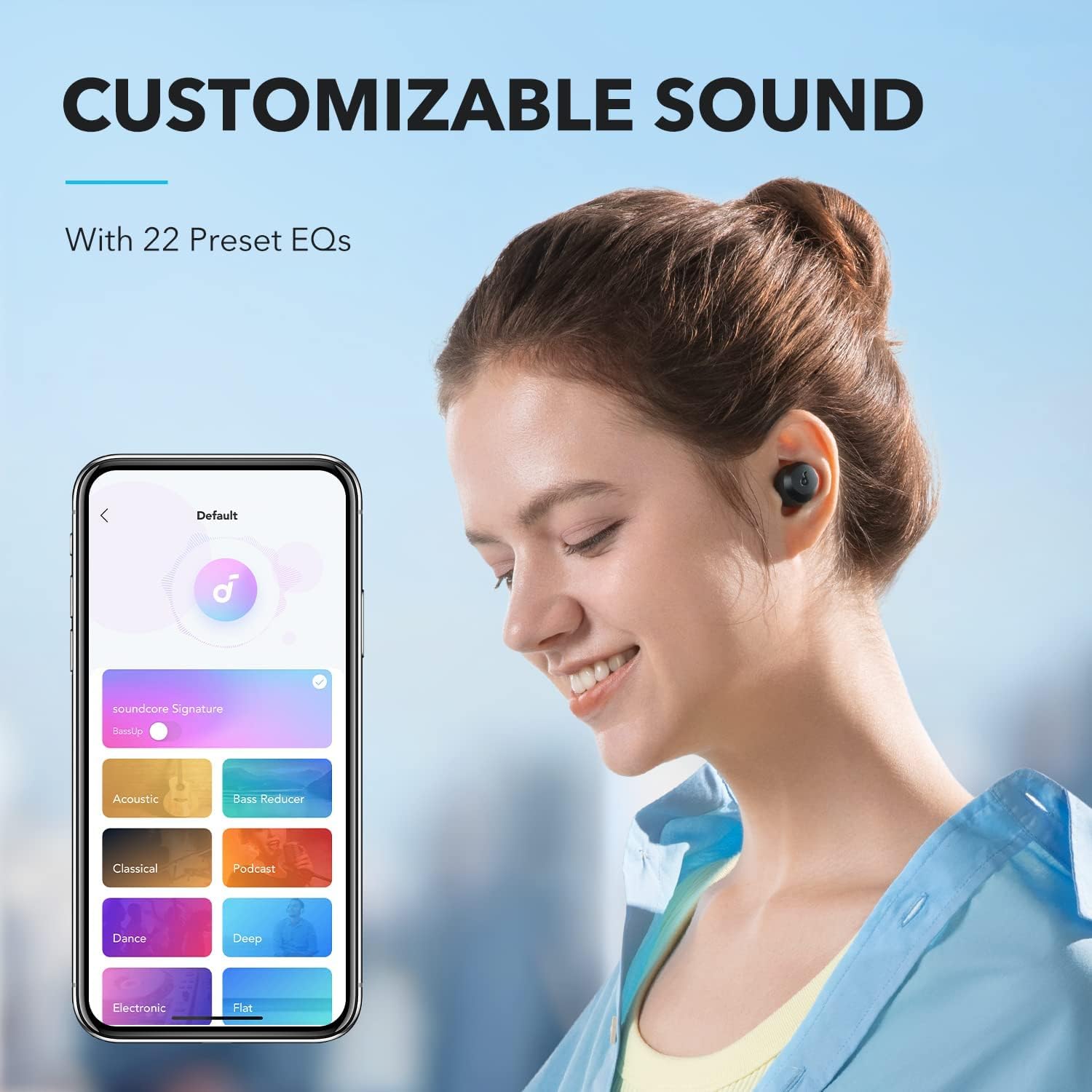 Soundcore by Anker A20i True Wireless Earbuds, Bluetooth 5.3, App, Customized Sound, 28H Long Playtime, Water-Resistant, 2 Mics for AI Clear Calls, Single Earbud Mode - Image 2