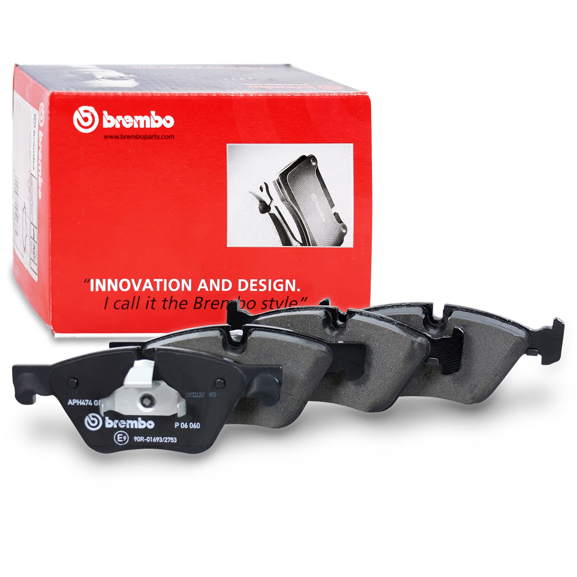 Brake Pads Set fits BMW 520D F10, F11 2.0D Front 10 to 17 Brembo 34112449269 New