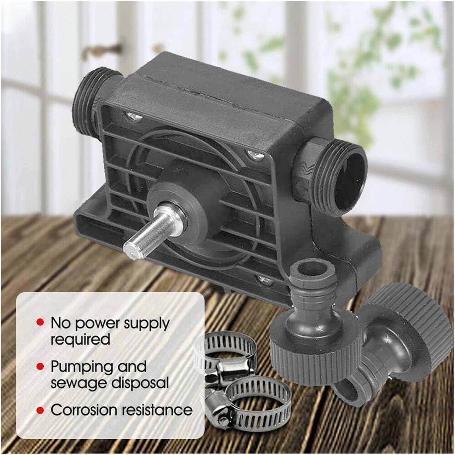 Mini Submersible Portable Electric Water Pump Transfer Oil Fluid Pumps Electric Drill Powered Water Pump 9ft Self-priming Pool