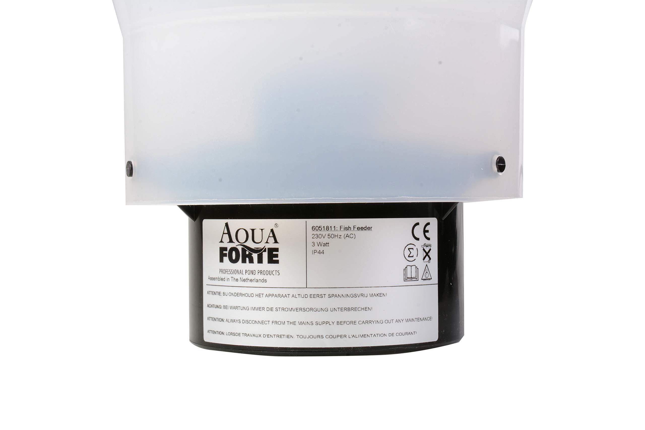 XClear Fish Feeder Futterautomat, 7 L, grau