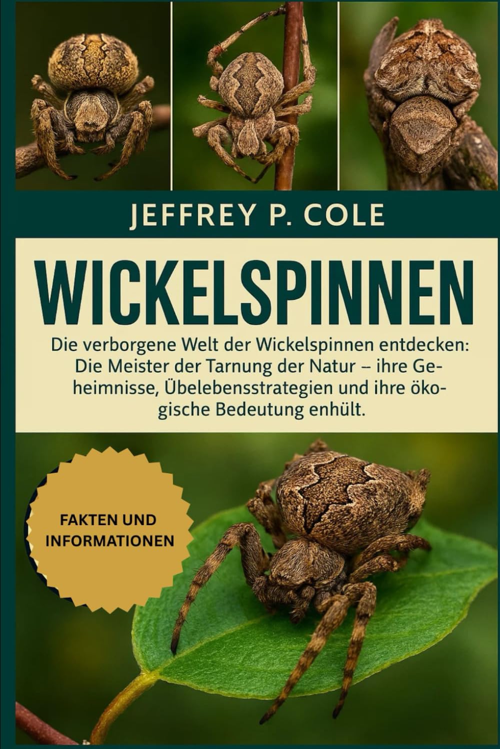 Wickelspinnen: Die verborgene Welt der Wickelspinnen entdecken: Die Meister der Tarnung der Natur – ihre Geheimnisse, Überlebensstrategien und ihre ökologische Bedeutung enthüllt.