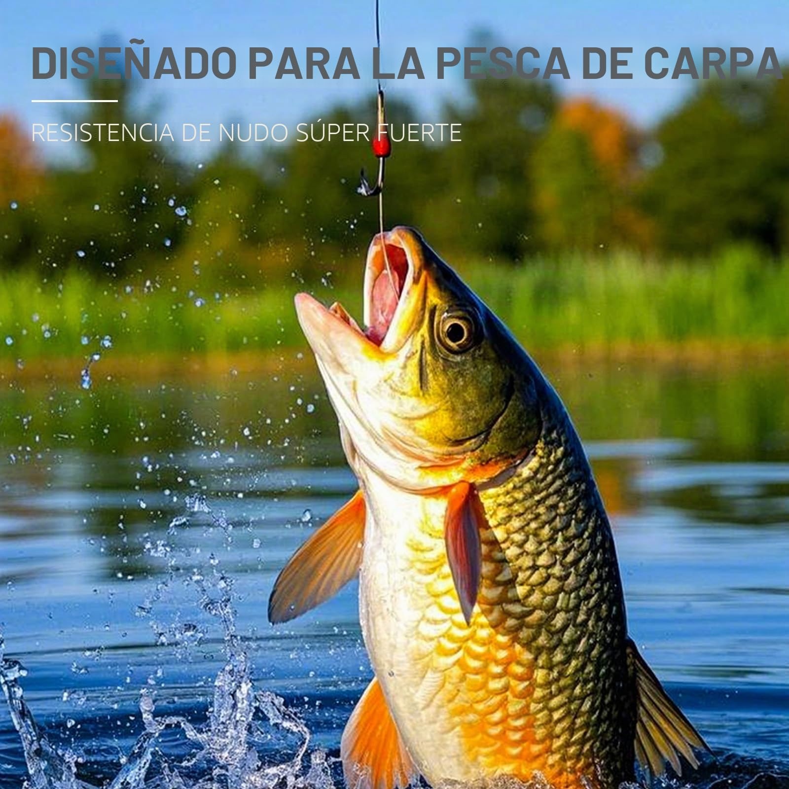 Seaknight Línea de Pesca de Carpa 500m monofilamento de Nailon superfuerte, Hilo de Pesca de Agua Dulce, Agua Salada, mar, Alambre de Pesca de 10-25LB