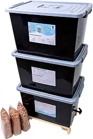 Composteira Doméstica Minhocário 150l - Produza seu próprio adubo orgânico