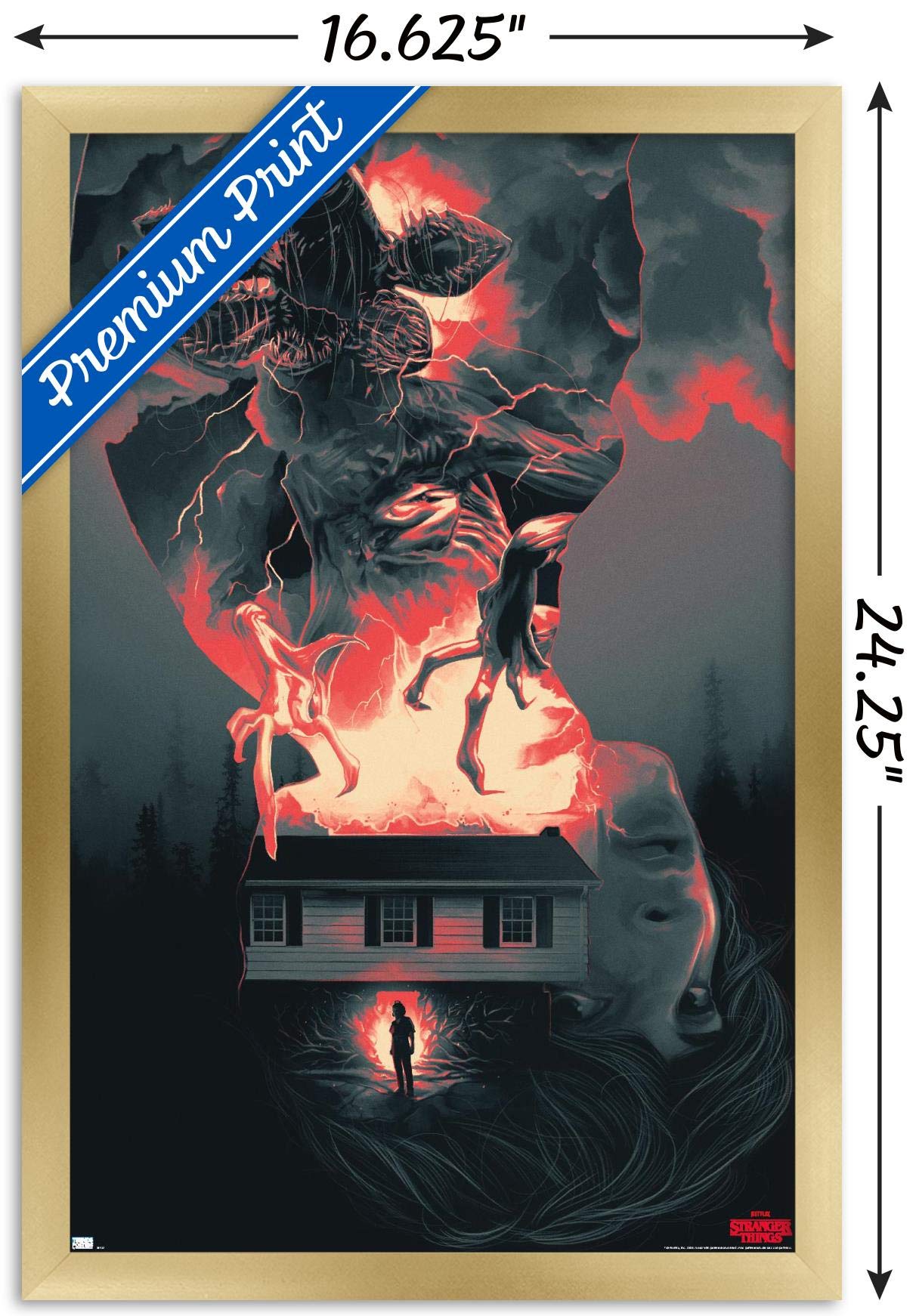 Netflixオリジナルシリーズ『STRANGER THINGS』スチールポスタ Amazon.co.jp: ポスター/スチール写真 A4 パターン17 ストレンジャー