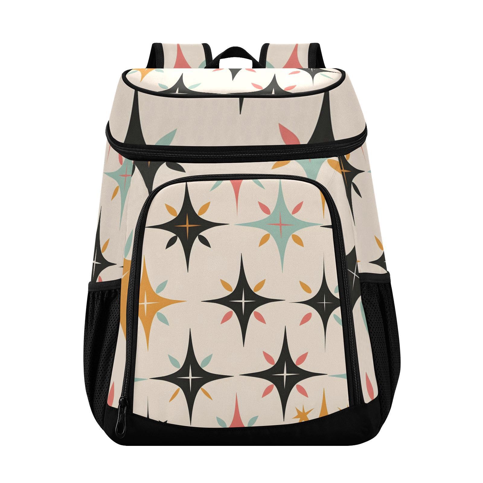 Stars Minimalist Pattern Cooler Backpack Cooler Insulated Leak Proof Lunch Backpack 36 Cans Waterproof Soft for Men Women Picnic Hiking Camping Beach