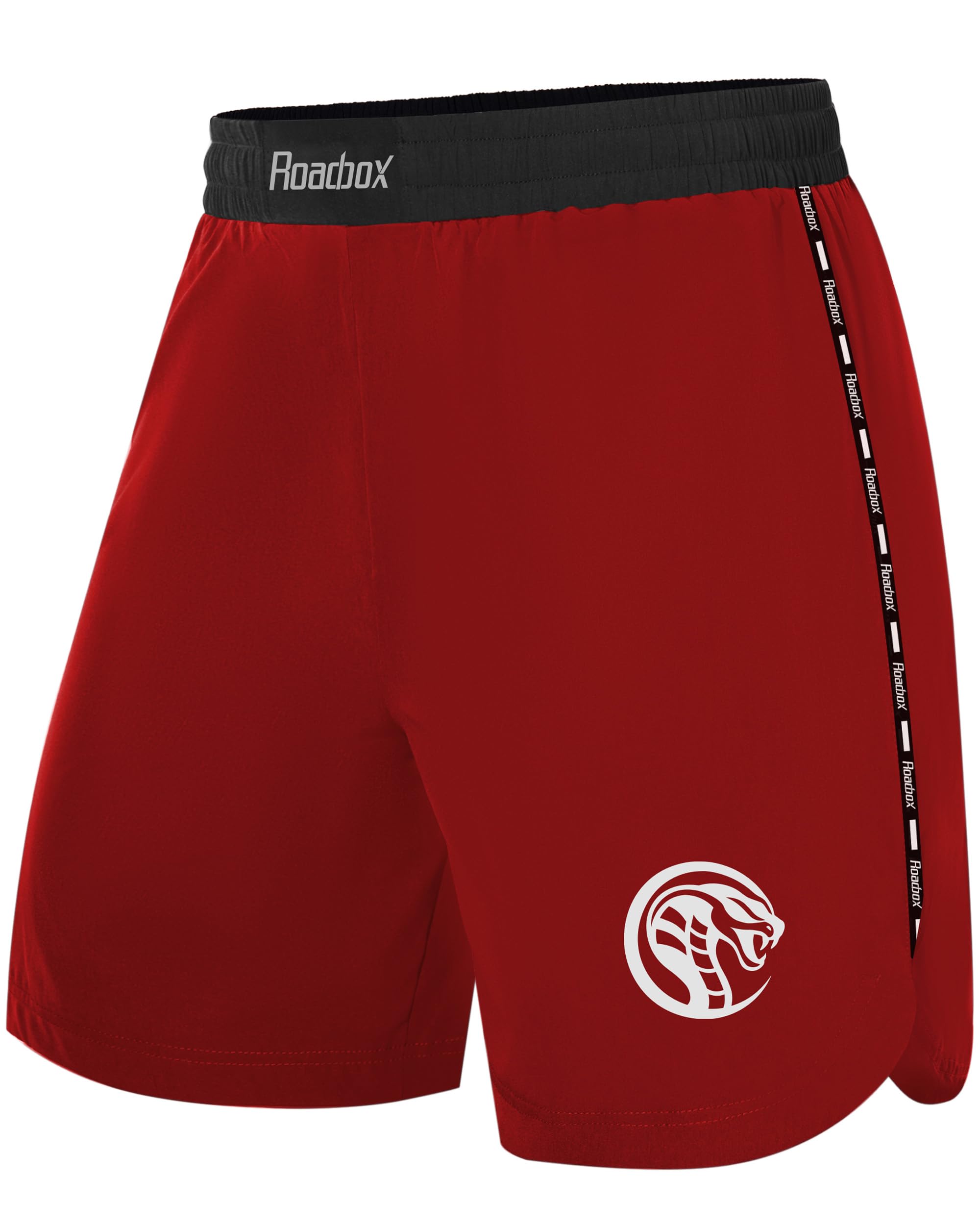 Roadbox Men's MMA BJJ Jiu Jitsu Shorts, No Gi Grappling Boxing Shorts