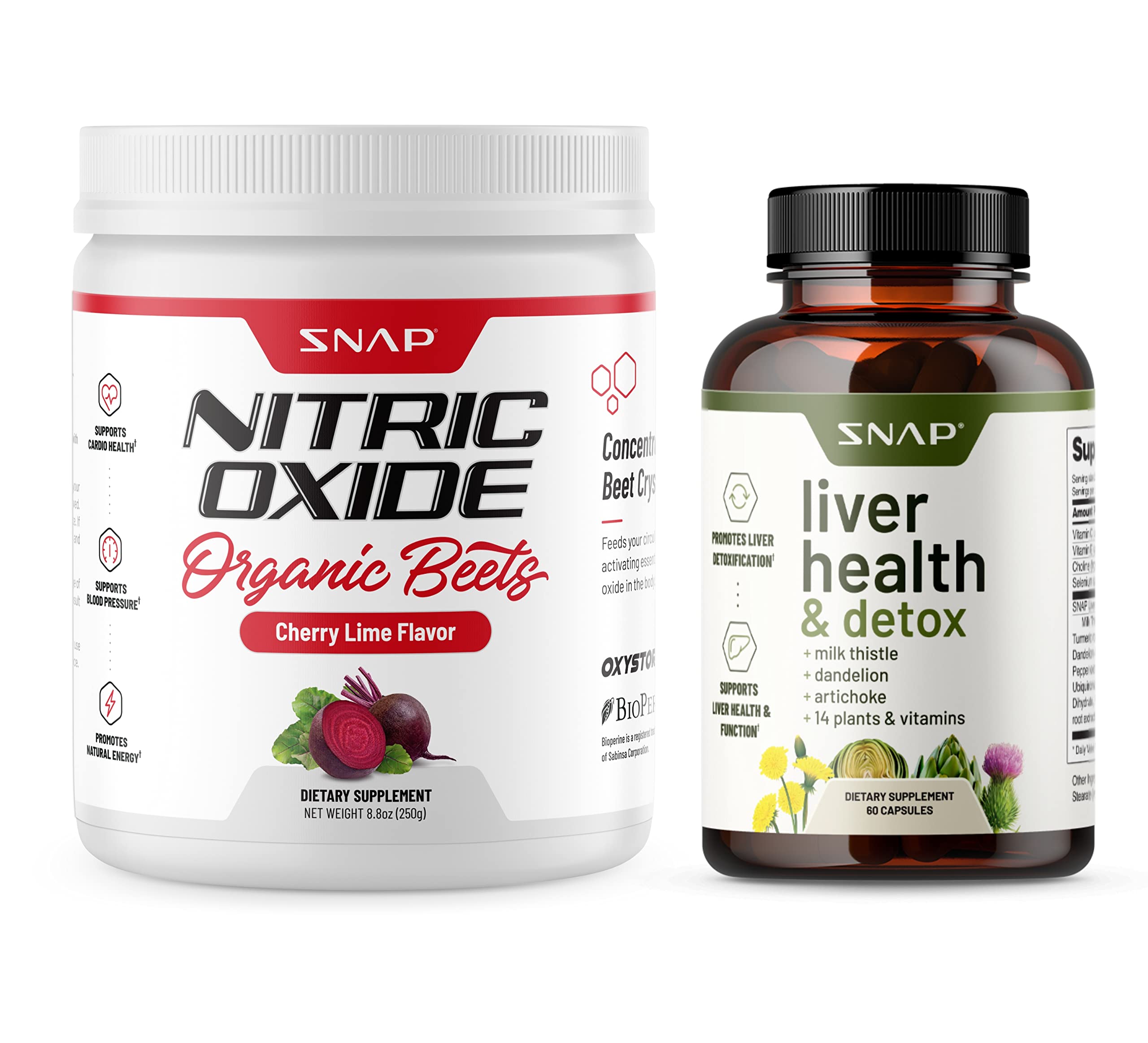 Snap Supplements Beet Root Powder + Heart Health