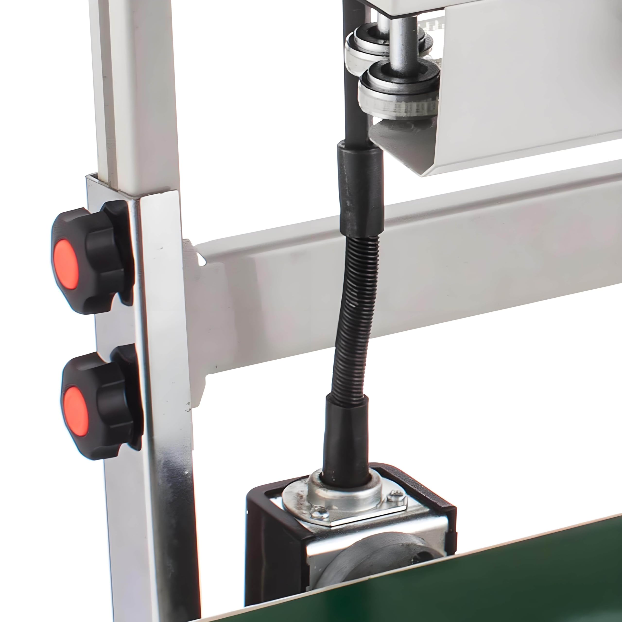 Selladora Continua automática, selladora de Banda Vertical Fr-900 para Bolsas de PVC, con Control de Temperatura por Puntero. 220V