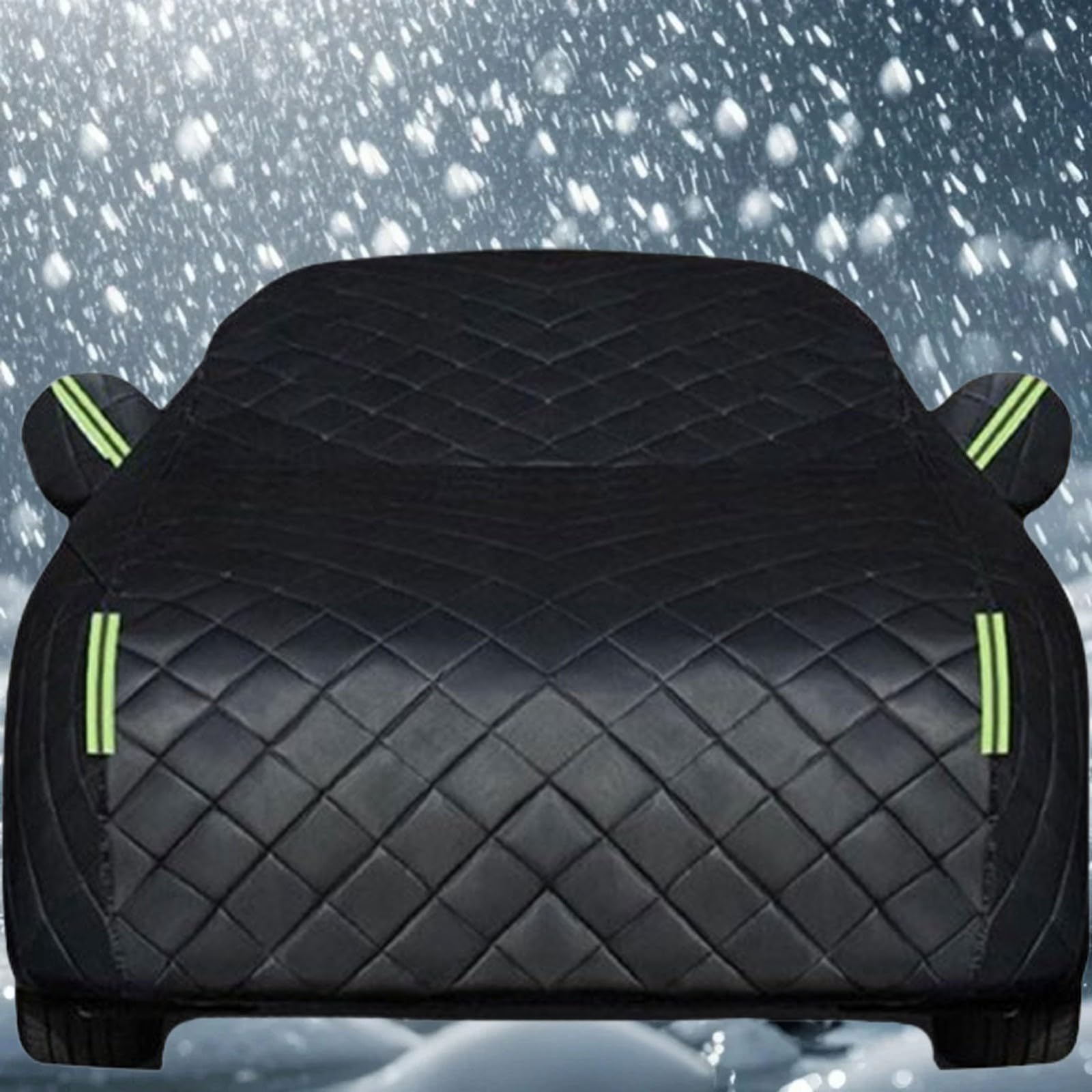 Hail Protector Car Cover Compatible with Jeep Wrangler Rubicon (4-Door) 2018-2025 Anti-Hail Cover,Full Outdoor Hail Protection Cover All Weather Rain