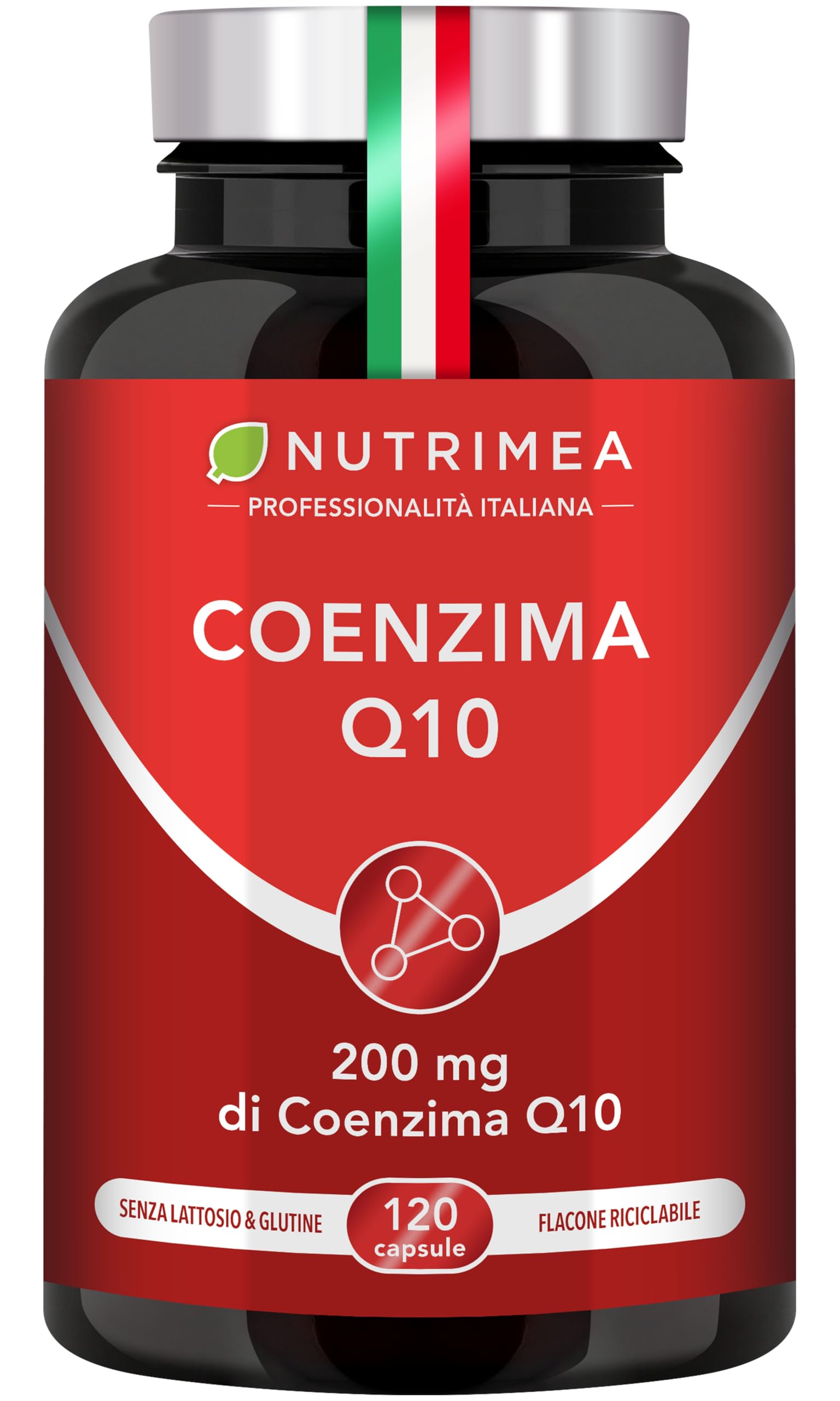 COENZIMA Q10 Ubichinolo 200 mg | Potente Integratore Naturale | Azione Anti-Età | Energia Cellulare | Massimo Assorbimento | 120 Capsule Vegane | Nutrimea